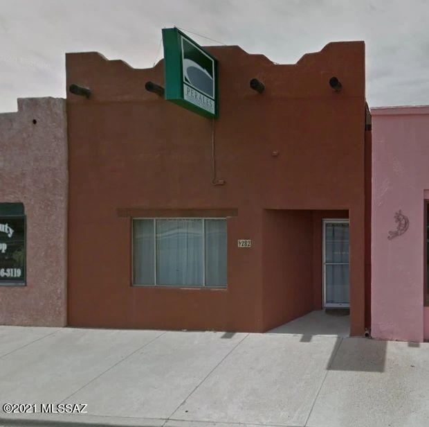 Office in this historic building located in the heart of Benson, AZ. This store front location features 2 bathrooms, an office kitchen, rear parking, and lighted storefront signage. Some repairs are needed to the roof. 

Seller is an Arizona licensed Real Estate Broker