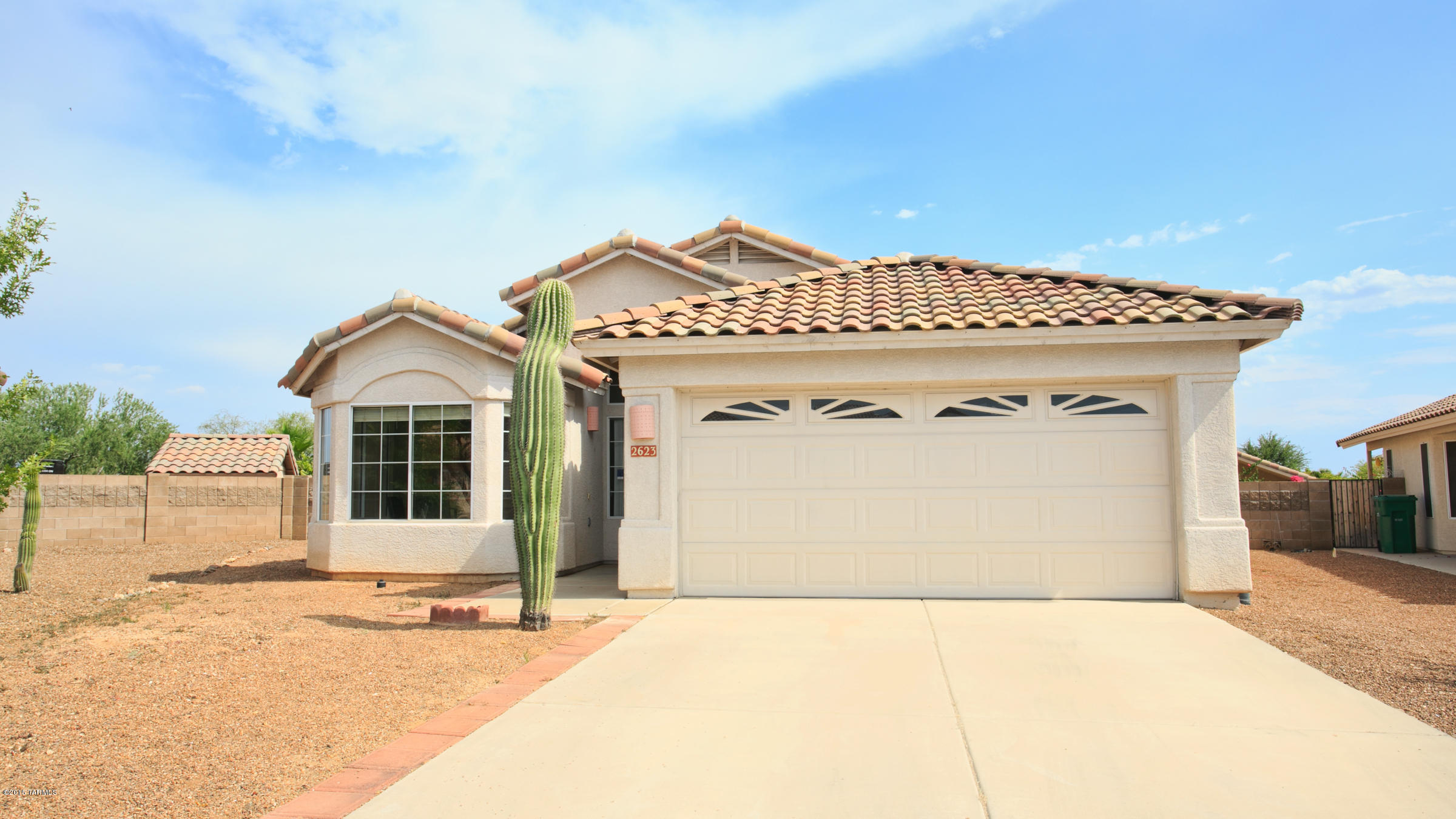 Welcome home to one of the larger lots with a pool in the Bluffs! Backyard oasis with a beautiful pool, putting green and covered patio for your summer get togethers. The home is situated on a oversized  cul de sac lot. Highly sought after floorplan, 3 bed/2 ba, Bring your most discriminative buyers.
