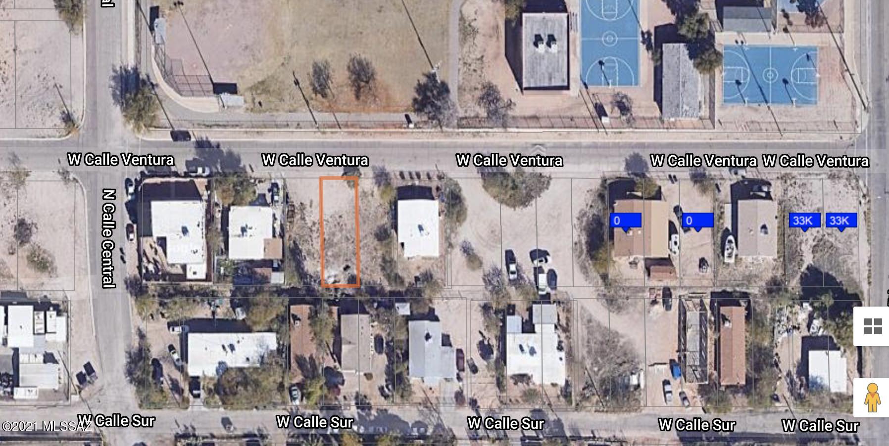 Two residential lots - 773 & 775 W Calle Ventura - 5400 sq ft total