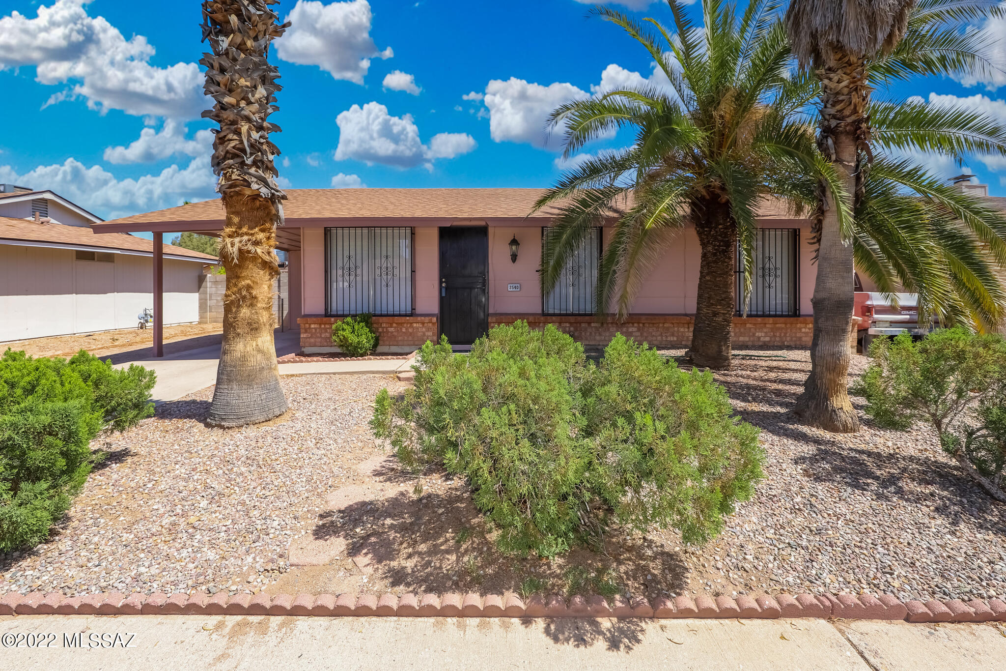 Beautifully maintained 3 bed 2 bath with brand new AC, newer heater, extra storage and large backyard.