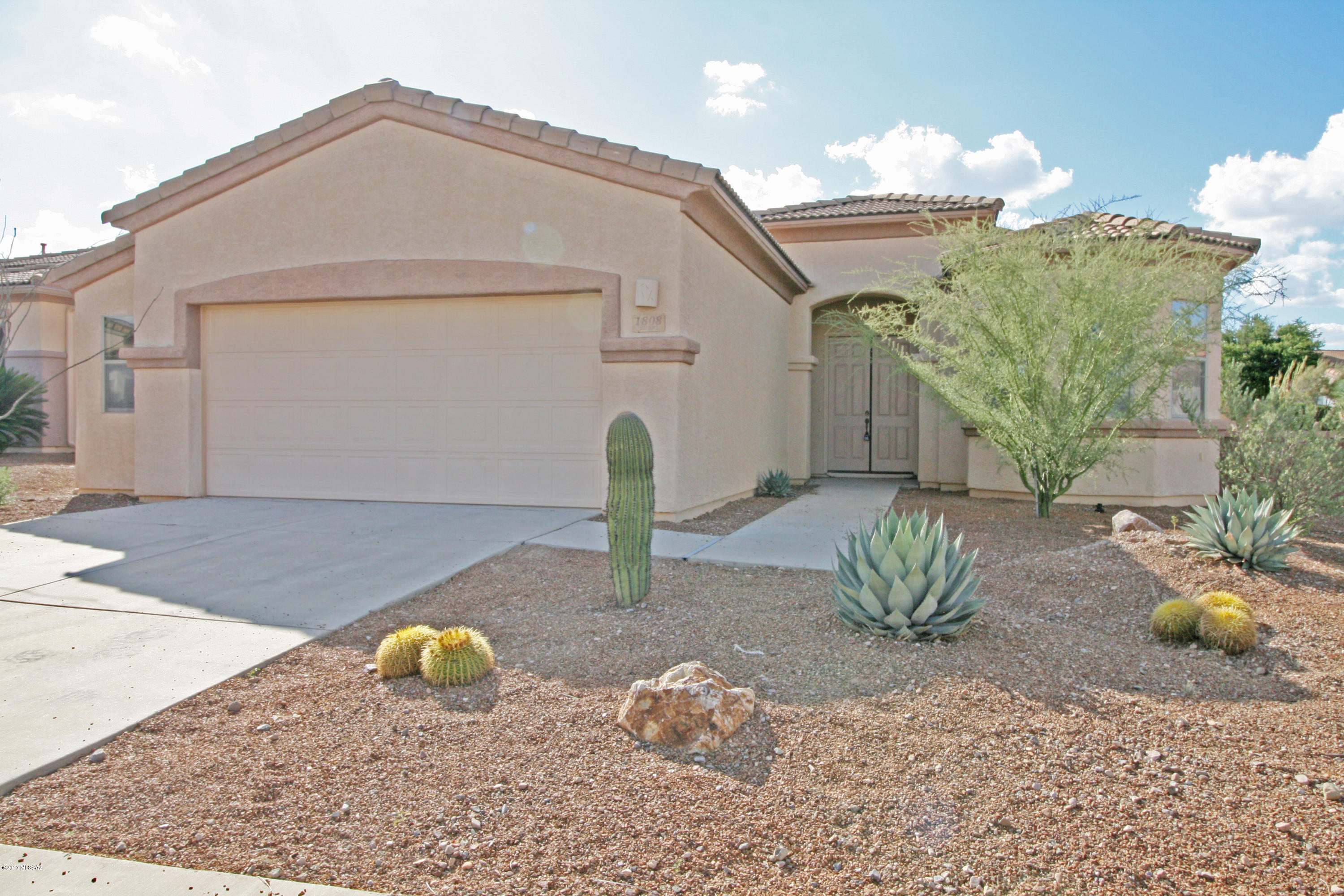 A Canoa Ranch original home built by Meritage Homes. Located at the end of the street on a corner lot, this home offers quiet enjoyment with sunset views and provides privacy not found in most neighborhoods. The subdivision sets up great for those evening walks where you meet and greet your neighbors. The lot backs up to a larger common area and offers sunset views to the West. The home has been completely remodeled with new carpet, new interior paint, new toilets in the bathrooms, HVAC has been cleaned to include the duct work. This home is move-in ready and available to close on short notice. What a great comfortable home to call yours..