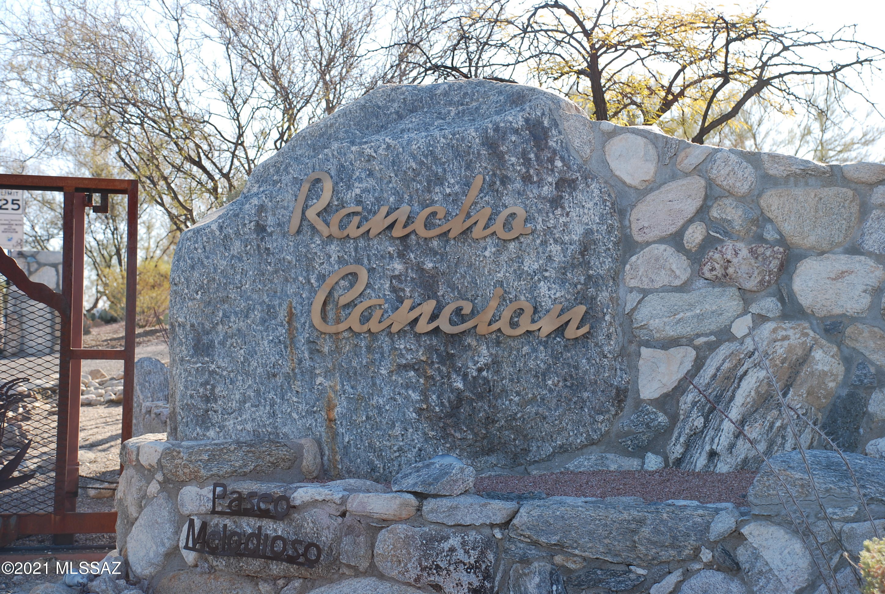 Almost 9 acres of natural Tucson desert located in desirable gated community. This lot is ready for your dream home!