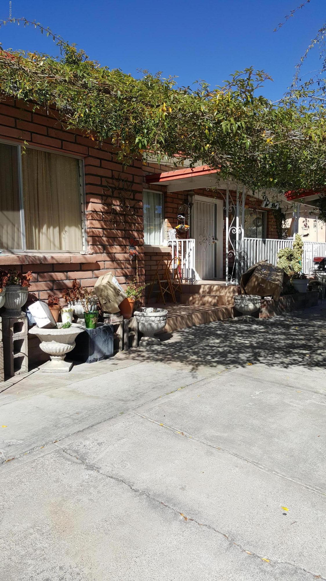 This charming home is move-in ready, it's a well kept and maintained home, start making your memories in this charming kitchen with it's large breakfast inland. The entire home has ceramic tile. Also has a 2 bedroom apt. that rents for $670.00 and a small studio that rents for $300.00,all utilities included. Presently occupied with good tenants.