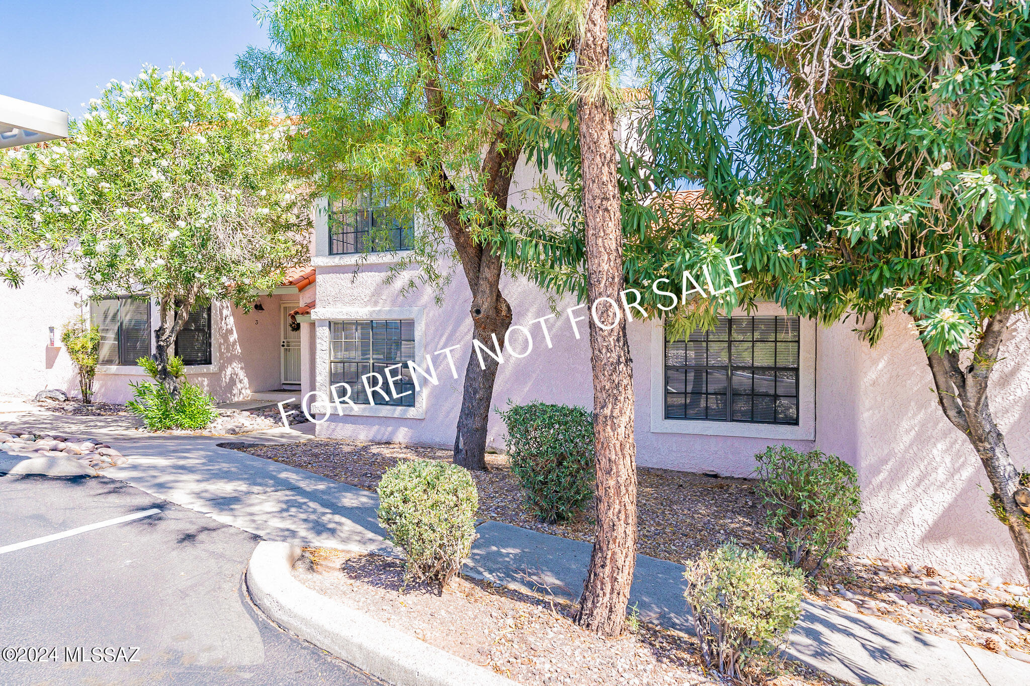 Built 1983. 3 bedroom, 2 bath, 1571 Sq. Ft. -  Updated two story condo located in Tierra Catalinas features Bright & open layout, Formal living room, Dining area, Kitchen with breakfast nook. Appliances include Refrigerator, Stove/oven, Microwave, Dishwasher. Primary suite upstairs, remaining bedrooms & guest bathroom downstairs, covered patio, community pool & spa, tennis court, Located near La Encantada Mall shopping & dining. Water/Sewer and Trash are billed monthly.  Pets are subject to approval. **Please visit our website for SECURITY DEPOSIT, PET RENT, & NON-REFUNDABLE PET FEE INFORMATION.