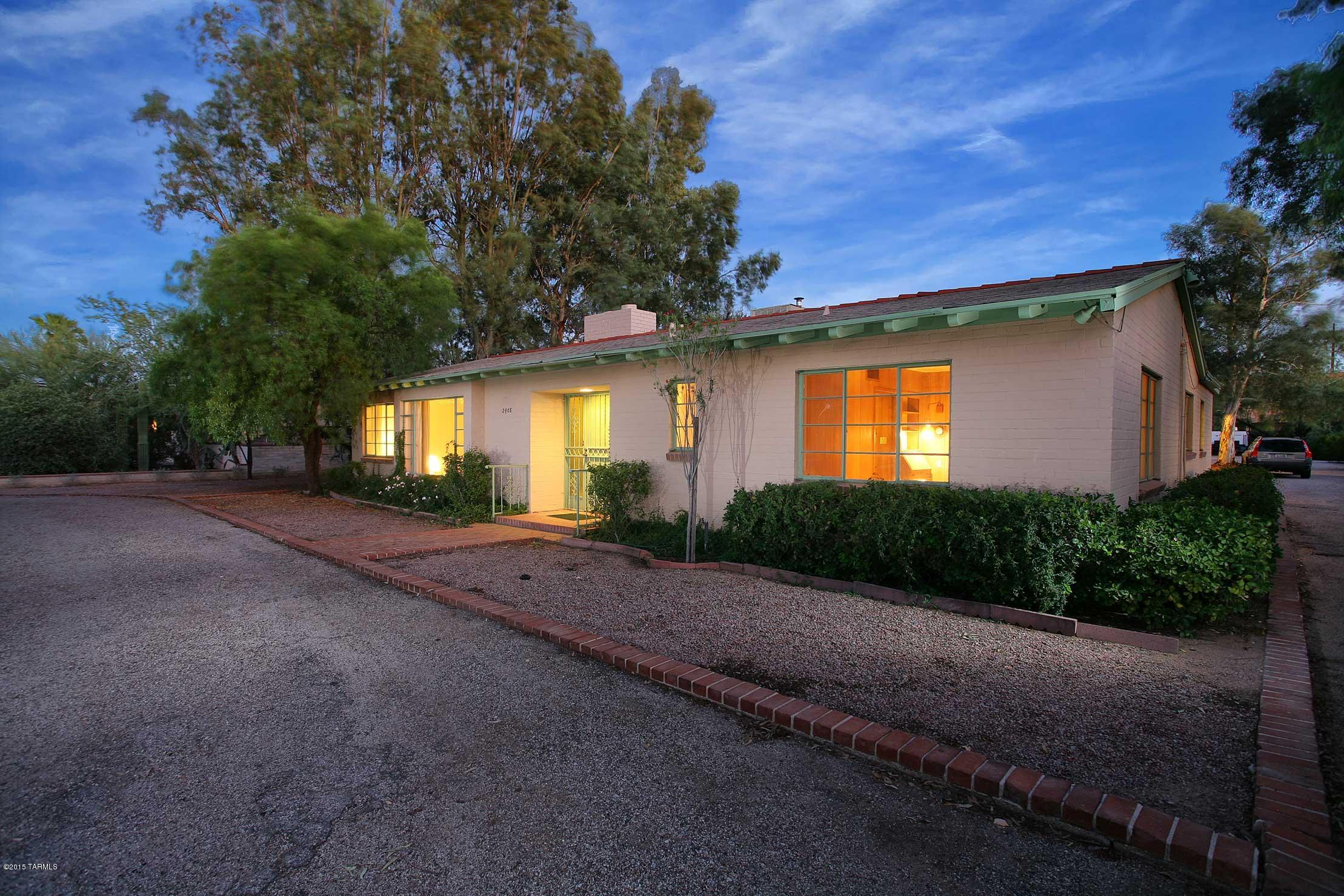 $15,000. Under Appraisal!!! Charming one owner 3 bedroom home with 2 bedroom guest house located in one of the most sought after central neighborhoods of Richland Heights. Home has been lovingly cared by original family. Great room with fireplace, built in book shelves and large windows leads to cheerful and inviting eat in country kitchen. Almost 3/4 acre lot that is nearly completely fenced offers so much privacy. Separate 864 square foot guest house with private entrance. Please note that square footage includes main house and guest house. Garage/workshop
located in back of the guest house. New roof installed 2016. If needed the master bedroom and bathroom are handicapped accessible. Guest house is metered separately for electric and gas.