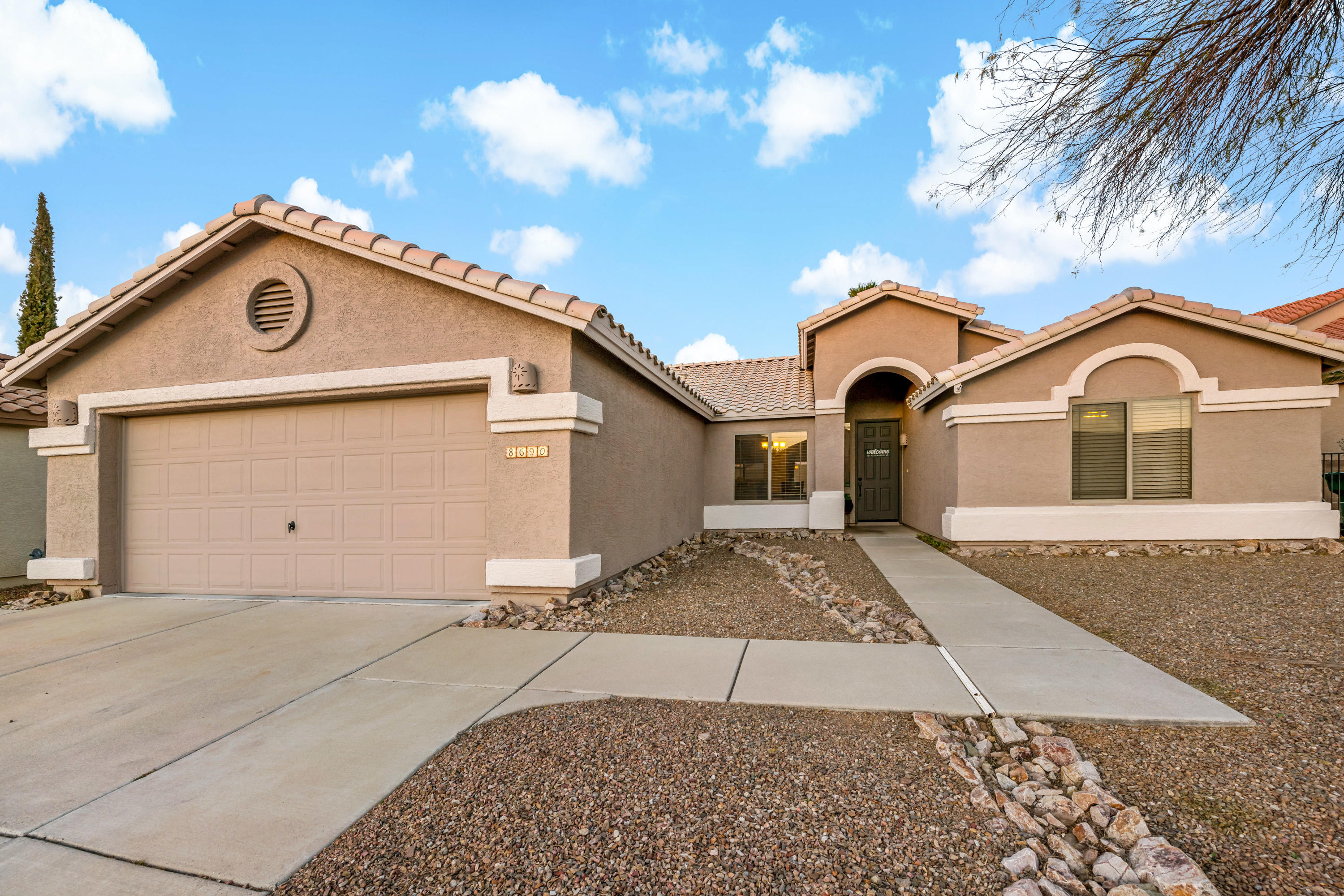 Showing dates 04/15 - 04/17 by appointment only. Located in the highly desirable community of Continental Ranch this remarkable home offers 4 bedrooms, 2 baths, and a large private backyard perfect for entertaining. The   kitchen boasts granite countertops, upgraded kitchen cabinetry, an island, breakfast bar and stainless steel appliances. A functional split bedroom floorplan. A spacious master bedroom and bath with dual vanities, granite countertop and a beautiful tile surround master walk in shower. The cozy great room showcases a beautiful stone accent fireplace. Enjoy the community amenities such as community pools, tennis/basketball courts, rec center, jogging/bike paths, and so much more. Easy access to I-10 and just minutes to shopping, restaurants, and medical facilities.