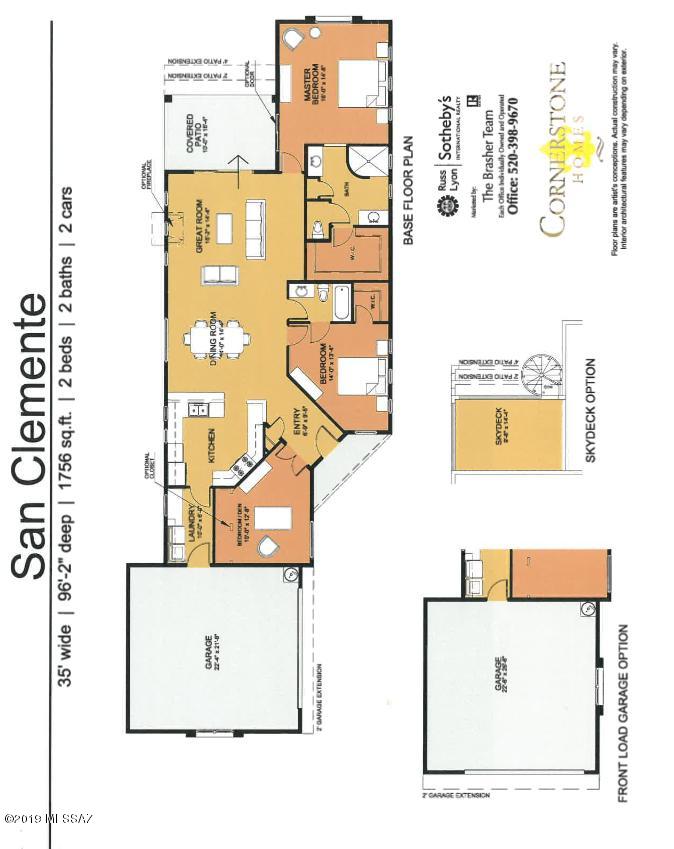 Beautiful new San Clemente Cornerstone home with 2 bedrooms and 2 full baths.