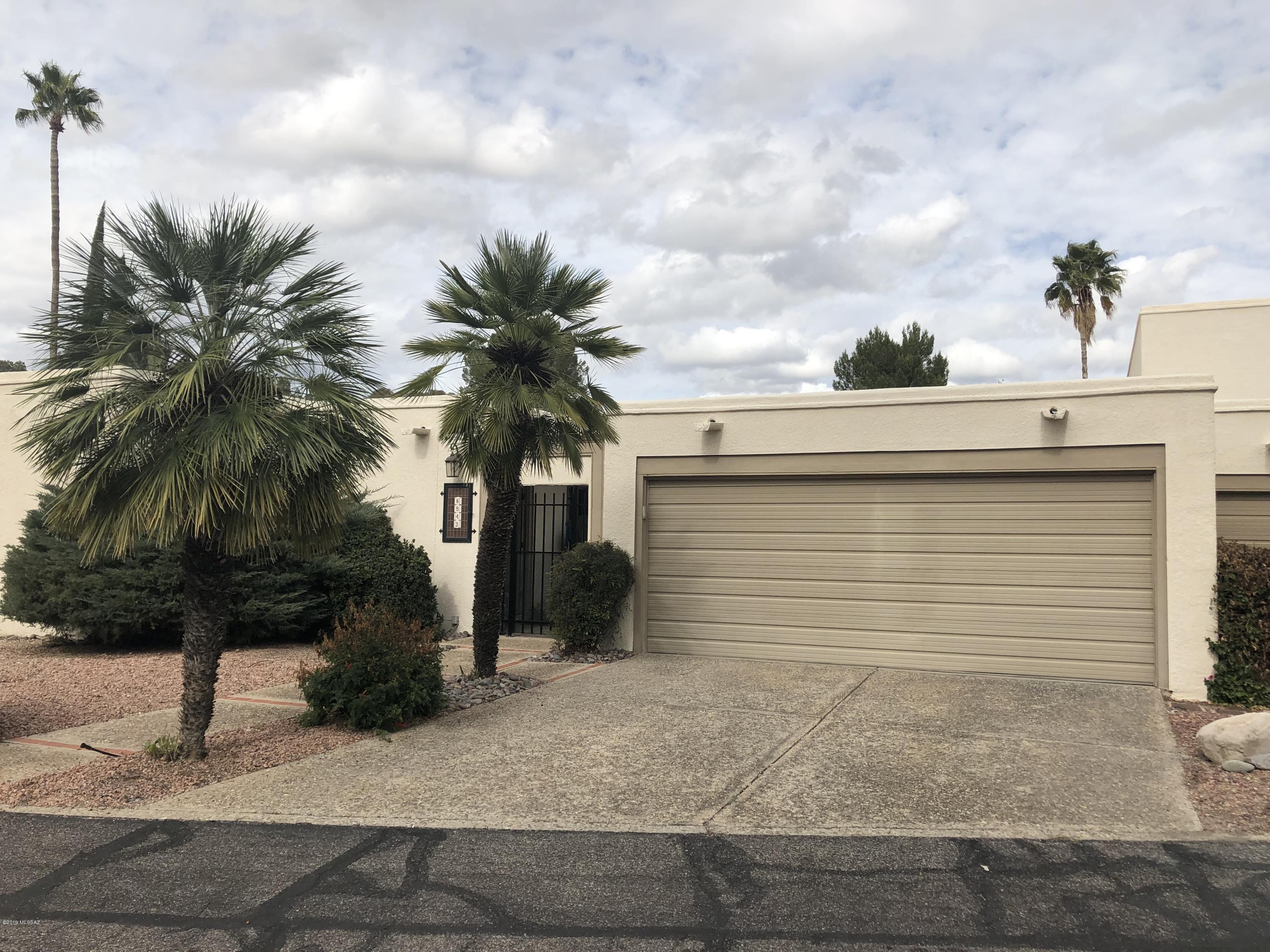 This immaculate 3 bedroom/2 bath townhome is in move in condition. Light and bright and beautifully detailed. Located in Dorado Country Club - complete with a Par 3 public golf course and new club house and acres of walking trails. 3rd bedroom has an opening off the great room that would make it perfect for a den or office. This home has lovely updates including, wood floors, custom paint,  walk-in shower in master, spacious kitchen opening to entry courtyard, vaulted ceilings, skylights throughout and lots of windows/sliders. Down the street to the community pool and spa. Great location: close to shopping, restaurants, movies, etc. A lot of the beautiful furniture is available on a separate bill of sale. All appliances stay. NEW HVAC! Roof warranty! Home Warranty in place!