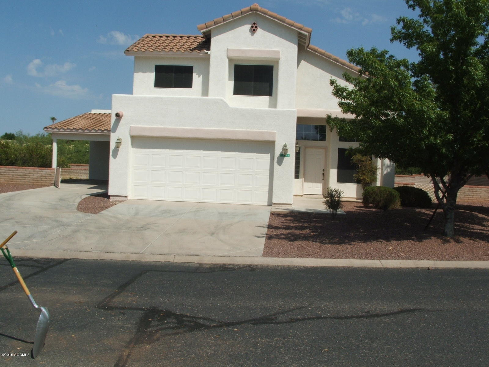 Absolutely beautiful, 2 story 2,251 Sq. Ft. home in Desert Dawn gated community. This home is like brand new. Has new exterior paint, new interior paint, New flooring including hardwood floors and new carpet in the bedrooms. Has new granite counter tops in the kitchen. New ceiling fans and lights plus a lot more upgrades. has an Arizona room with the screened covered patio. has 4 bedrooms and 3.5 baths. Has beautiful mountain views from the master bedroom balcony. This is a must see home.