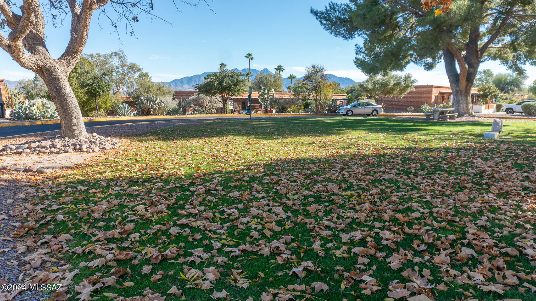 Beautiful 1 bdrm unit available in Villas West on the western edge of the development, across from single family homes. Very little traffic. Quiet, peaceful, park-like landscaping with mature trees and beautiful walking paths. 4 pools. Enjoy the BBQ on the shaded front patio while the sunset glows. New carpet, newly painted, new refrigerator, new bathroom update, newer stove, and a kitchen update plan available.