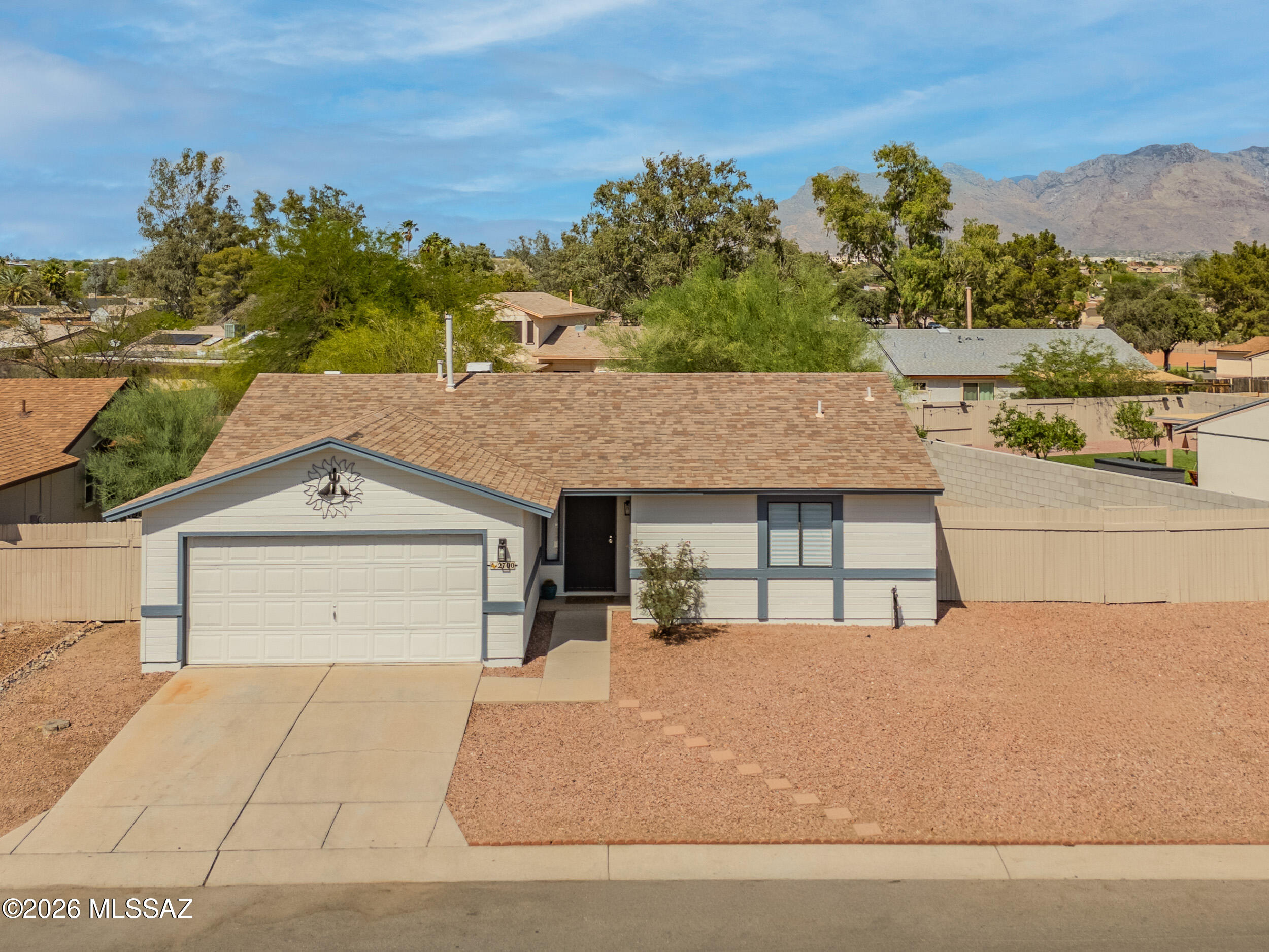 Welcome home to this charming 2 bedroom, 2 bath home in the highly desirable Meadowbrook neighborhood! From the moment you step inside, you'll appreciate the open, spacious layout and well designed split floor plan. The kitchen offers beautiful mountain views, while the large, private backyard provides plenty of space to relax or entertain. The home also features a generously sized front yard, comes complete with all appliances, bay windows, new paint throughout, and new vanities in both bathrooms! Convenient freeway access is coming Spring 2026, adding even more value to this great location.