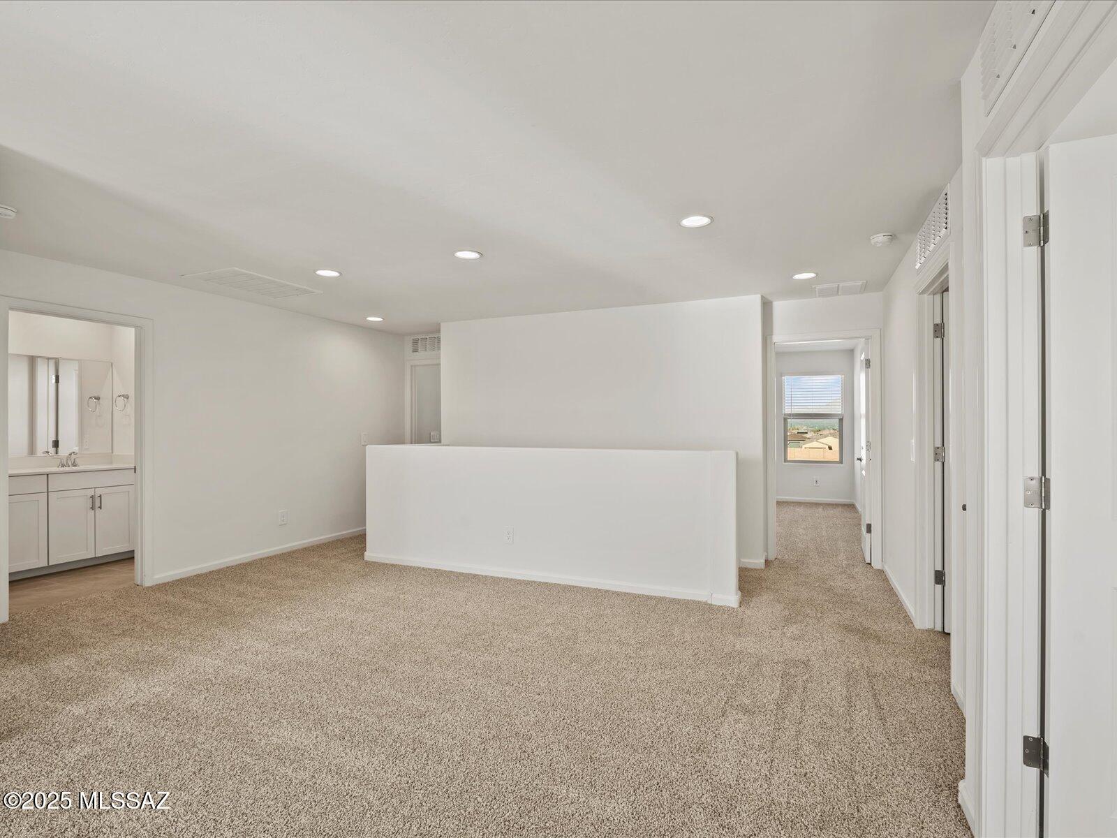 Move in Ready. Energy Efficient. Appliances Included.

The Sapphire floorplan features 4 bedrooms and 2.5 baths with a loft. This brand-new, energy-efficient home highlights an open-concept layout ideal for entertaining. Features include white cabinets, cream/black granite countertops, travertine-look tile, and warm neutral carpet in our Cool package. Located less than 10 minutes from I-10, offering quick access to downtown Tucson and major employers. The community includes bike/walking trails and playgrounds. Move-in ready with washer, dryer, fridge, and whole-home blinds. Each home is built with innovative energy-efficient features for savings, comfort, and peace of mind.