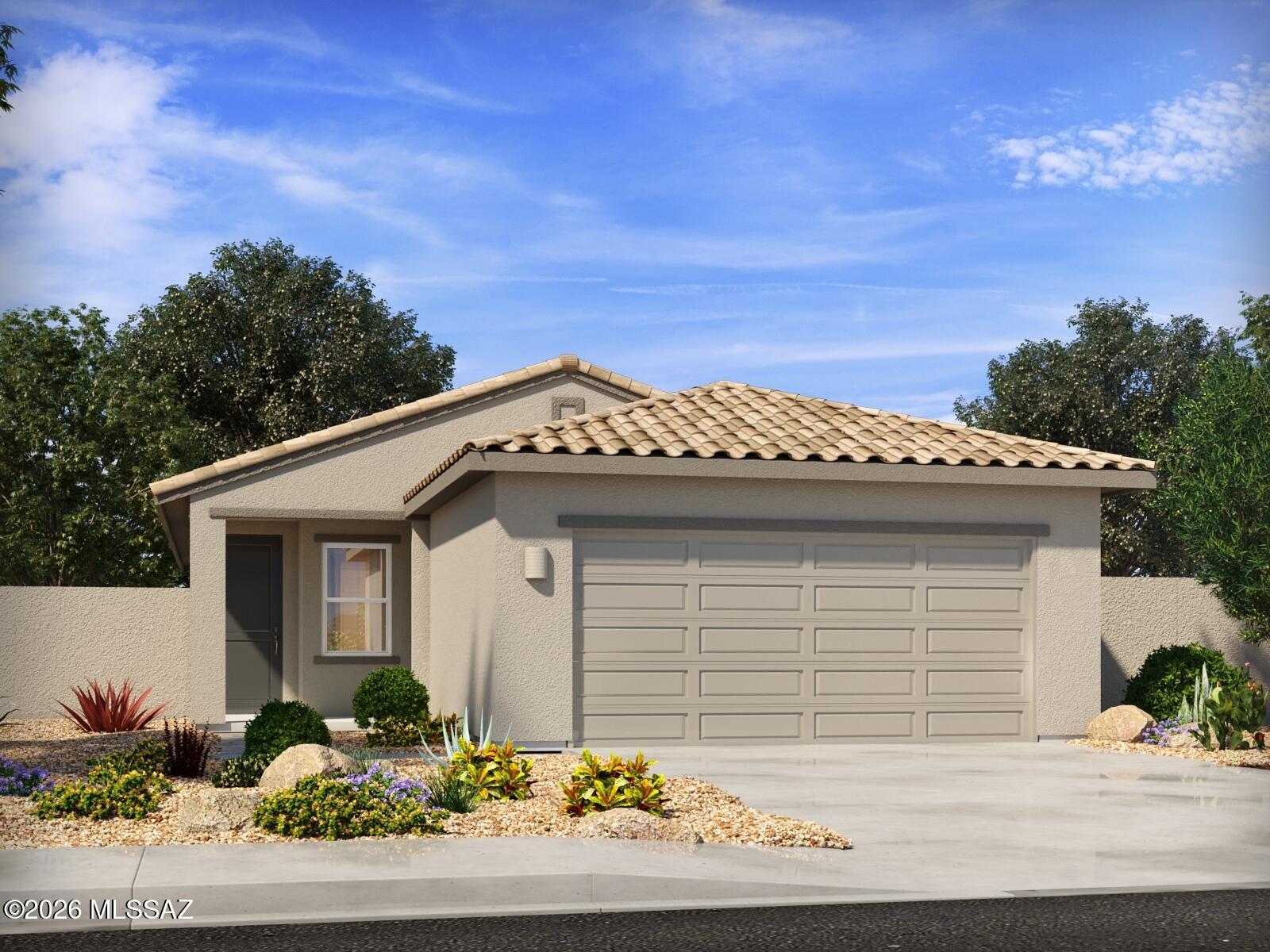 Brand new, energy-efficient home available by Jul 2026! This single-story home has four bedrooms with lots of storage. Keep an eye on the party from the kitchen in the open concept floor plan. Sunset Crest is now selling in Ajo and Kinney. Experience a serene desert lifestyle in a community designed for comfort and connection, complete with a neighborhood playground, picnic tables, and shaded ramadas.  Each of our homes is built with innovative, energy-efficient features designed to help you enjoy more savings, better health, real comfort and peace of mind.