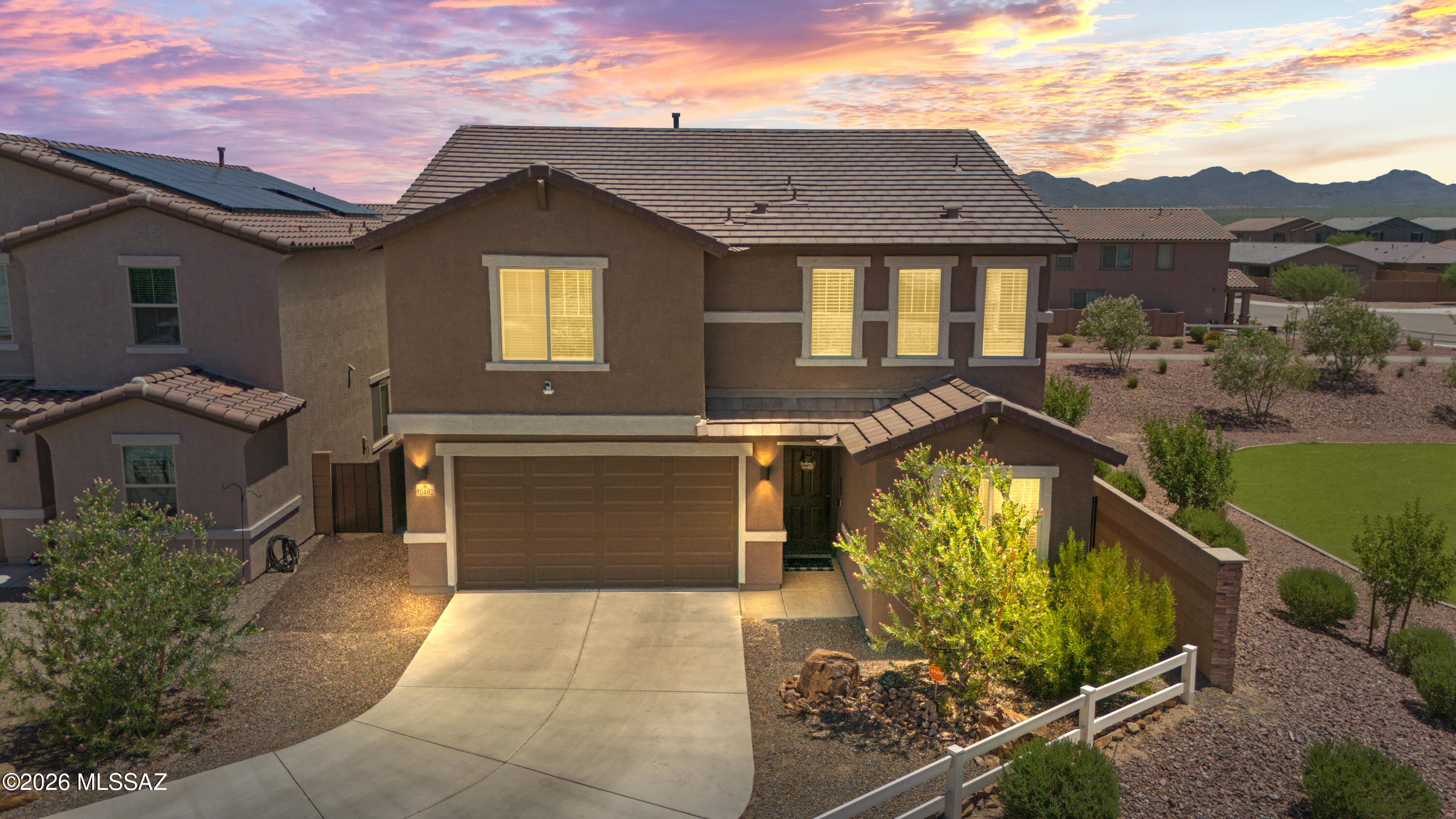 Why buy new and spend thousands more finishing the backyard when you can have it all from day one? This beautifully upgraded, 2 year old home is still under builder warranty and offers 4 bedrooms, a den, loft, and over 2,600 square feet of modern living. Skip the dirt lot, construction delays, and extra expense. This move in ready home already features a fully finished backyard, stylish upgrades, and an open concept layout designed for everyday living and entertaining. Enjoy the feel of new construction without the extra costs.