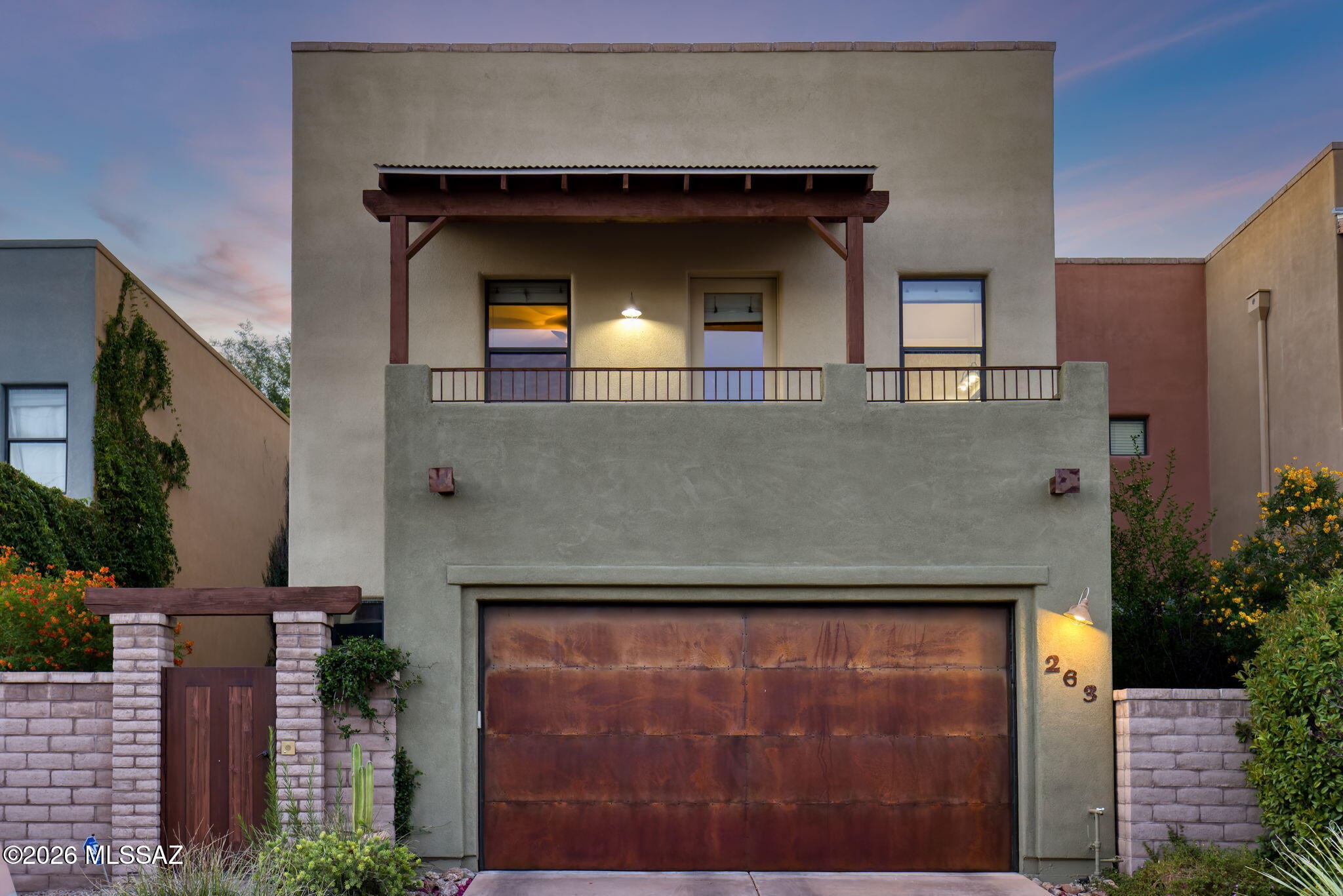 Located within the highly sought-after Miramonte at the River gated community, this beautifully designed residence offers the perfect combination of modern comfort, low-maintenance living, and one of Tucson's most desirable locations. Featuring 1,929 square feet, 3 bedrooms, 3 bathrooms, and a 2-car garage, this two-story home is thoughtfully designed for today's lifestyle with flexible living spaces, abundant natural light, and a floor plan that accommodates both everyday living and entertaining. The downstairs bedroom and full bath create an ideal setup for guests, a home office, or multigenerational living, while the upstairs primary suite provides a private retreat. Built in 2009, the home showcases contemporary Southwestern architecture and quality construction within a beautifully maintained neighborhood.

Residents enjoy access to exceptional community amenities including a resort-style pool and spa, playgrounds, dog park, walking paths, and direct access to Tucson's renowned Rillito River Park and The Loop, a nationally recognized multi-use trail system offering miles of walking, running, and cycling opportunities throughout the city. The private yard and lock-and-leave lifestyle make this property equally appealing as a full-time residence, seasonal home, or investment opportunity.

The location is truly one of the home's most valuable features. Situated in Tucson's desirable River Road corridor, residents enjoy quick access to the Catalina Foothills, Oro Valley, Downtown Tucson, and the University of Arizona. Shopping, dining, golf, healthcare, and entertainment are all just minutes away. Nearby you'll find some of Tucson's most popular restaurants, upscale shopping centers, and everyday conveniences while maintaining the tranquility of a residential neighborhood tucked along the river path system.

Tucson itself continues to attract buyers from across the country for its unique blend of natural beauty, outdoor recreation, cultural richness, and year-round sunshine. Surrounded by five mountain ranges, Tucson offers endless opportunities for hiking, cycling, golfing, and exploring the Sonoran Desert. Residents enjoy world-class resorts, renowned golf courses, vibrant arts and cultural events, and a nationally recognized culinary scene that earned Tucson designation as a UNESCO City of Gastronomy. Whether spending the morning hiking in the Catalina Mountains, enjoying an afternoon at one of the area's premier golf clubs, or dining under spectacular desert sunsets, Tucson delivers an unmatched quality of life.

Miramonte at the River places you at the center of it all. Imagine stepping outside your front door for a morning walk along The Loop, enjoying mountain views during your daily commute, and returning home to a secure gated community with resort-style amenities. With its versatile floor plan, desirable location, and access to some of Tucson's best outdoor recreation and lifestyle amenities, 263 E Croydon Park Road presents a rare opportunity to enjoy the very best of Tucson living in one of the city's most convenient and desirable neighborhoods.