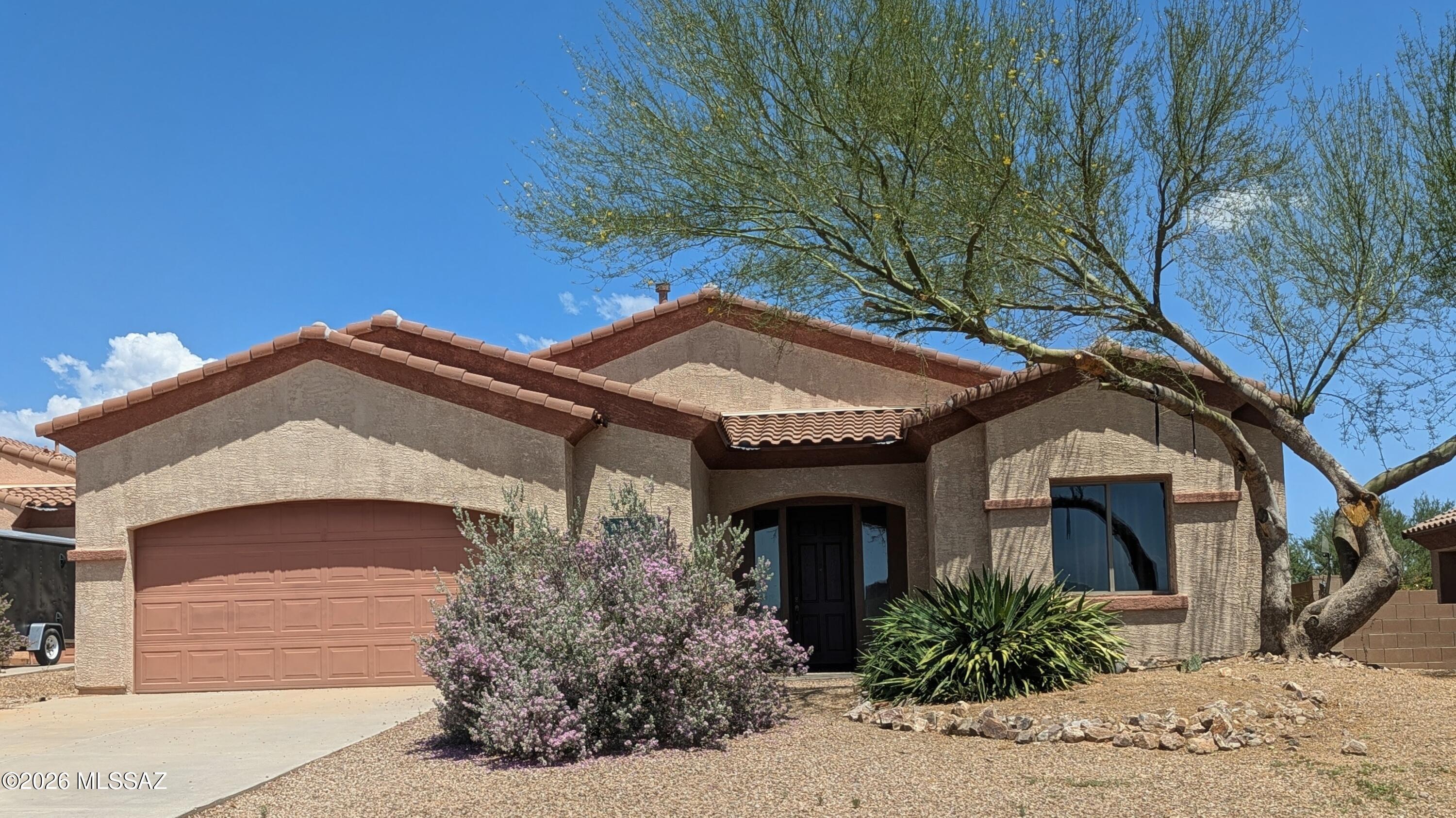 This home is Premier built, with a lot of attention to detail! Great split bedroom floor plan with generously sized bedrooms. The master is large and so is the master bath. Huge walk-in closet with built-in drawers.
New dishwasher, so many cabinets and built in desk in the kitchen, with double-door pantry too. The kitchen is spacious and so functional!
Generous back yard is your blank slate, rock has just been installed, Great home!