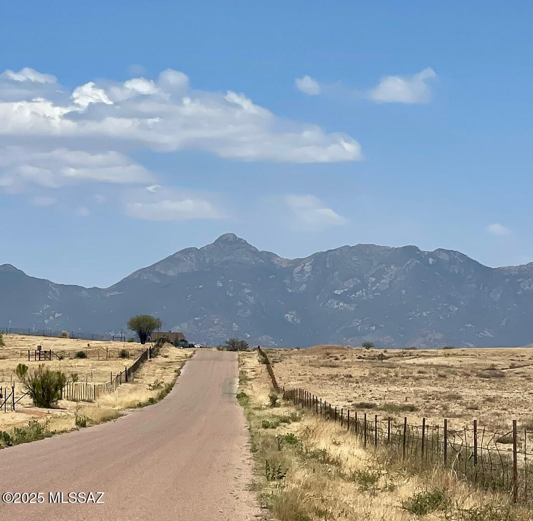 Home on the Range - Where the Deer & Antelope Play! Located at an elevation approx. 4,800', this picturesque & gently sloped 9.57 acres offers usable terrain with no washes or arroyos—just open,flat land ideal for building. The property is fully fenced & includes a registered shared well (with 1 neighbor) a septic tank not installed & 2 underground electric service boxes. Enjoy sweeping panoramic views in every direction, the Mustang Mountains frame the Eastern horizon, the Santa Ritas dazzle to the West, & the Huachuca Mountains grace the Southern skyline. With an option to divide the parcel & No HOA, located minutes from the heart of
Sonoita-Elgin's Wineries, Dining, BLM & Trust Land. Truly a gem—where breathtaking sunsets & starlit night skies await.