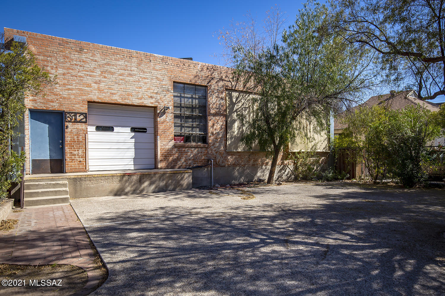West University 6100 SF Single story Solar powered office (600 SF) & warehouse (5500 SF)  with 1 loading dock and 1 grade level dock. 240 3 phase power. 2 bathrooms, 1 w/shower.  8 on-site parking, 2 street parking.  HC-3 Zoning