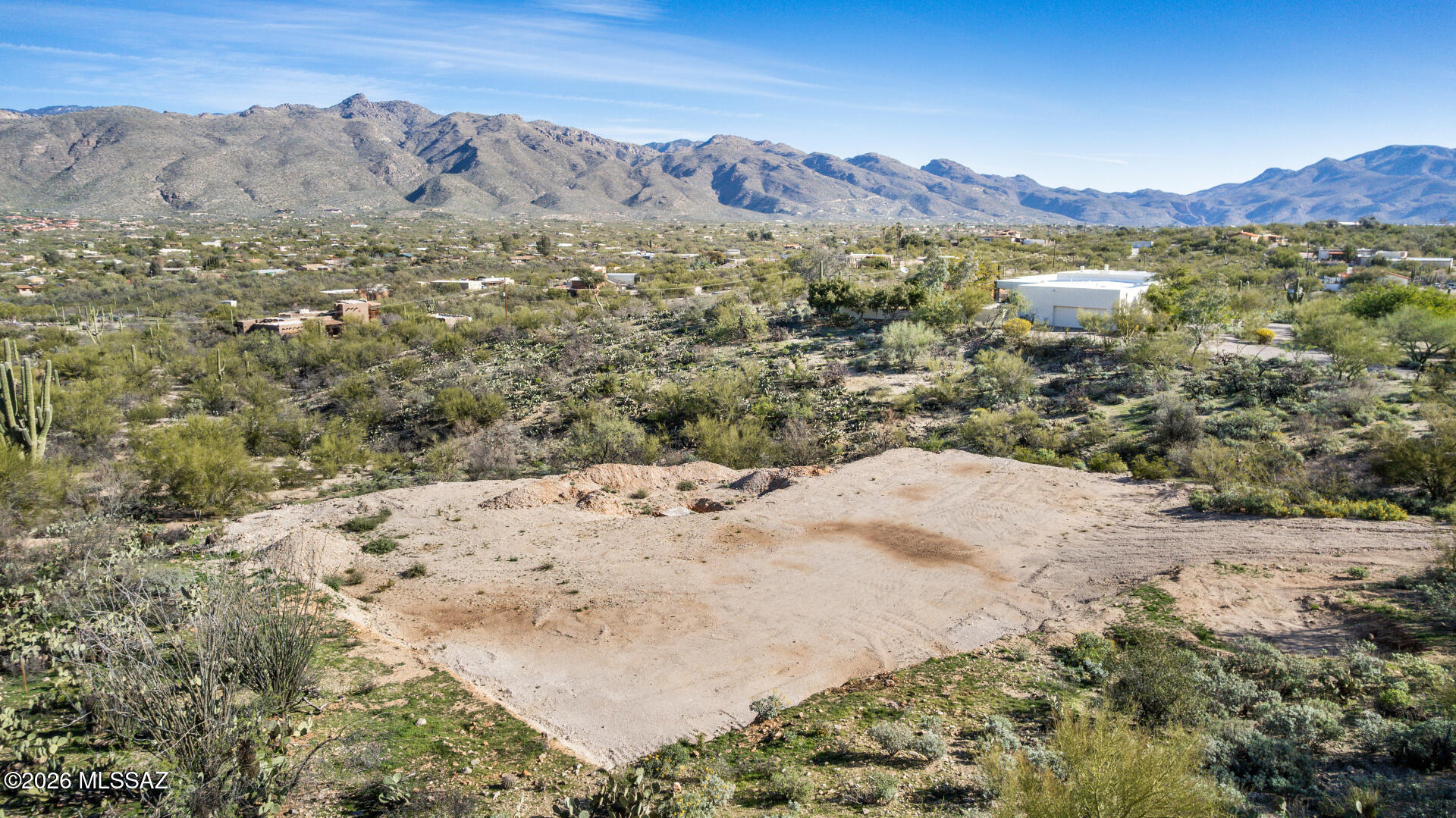 Incredible lot on 1.75 acres. Excavated padded lot with leach lines and septic installed and ready to build on. this lot is located in the highly sought after community of Catalina Del Sol. Panoramic views of the Catalinas, Redington and Rincon's.
The property is located on a well established quiet street with views of saguaros and the beautiful desert landscape which sits below this elevated lot. Lots like this are far and few between! Drive out and take a look.