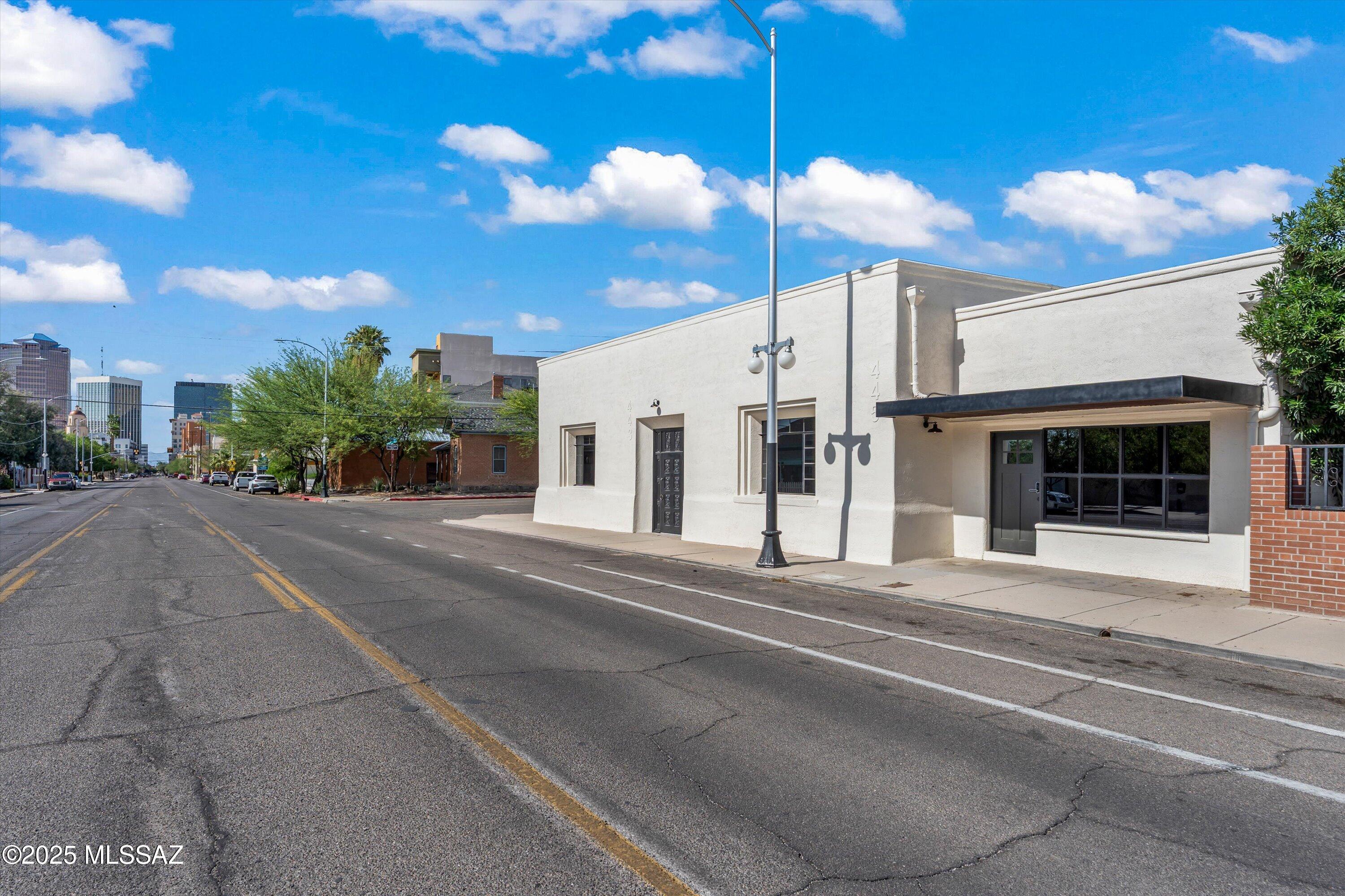 Owner/Agent. Seize the opportunity to own prime real estate in highly desired Historic Armory Park downtown Tucson, Live/Work in a Walker's-Biker's Paradise! Historically, Amado's Compound between 1840 - 1940's & Tucson's Youth Music Ctr., the Fiddle Thrift Shop between 1970's - 2022. Historic Architectural & Adobe charm meet the needs of today's modern live/work functionality offering 8 Studios or Creative Office spaces each with a new bathroom & kitchenette option! Addl features incl. 2 laundry rooms with 5 stackable hooks ups, a spacious indoor storage or bonus rm & a courtyard! HC-3 Zoning provides for variety use of Office & permitted Residential use; see Commercial MLS 22519690. Public parking/spaces on 15th St & Stone Av. Excellent Walking/Biking score 91/100 & TUGO Bikeshare!