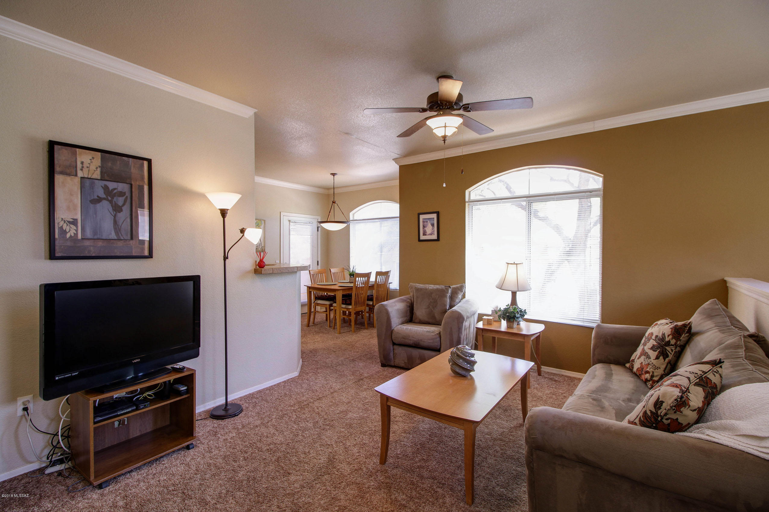 Fully furnished condo (available with or without furniture) in the beautiful Catalina Foothills!
Resort style living at it's best! Beautiful 3bed/2bath condo fully furnished in the Catalina Foothills. Equipped with everything you need- house wares, linens, full size washer and dryer. Relax on your covered patio or take a dip in the sparkling pool. Close to fine dining and shopping too.
12-month lease. Tenant pays utilities. Please call to schedule a showing today!