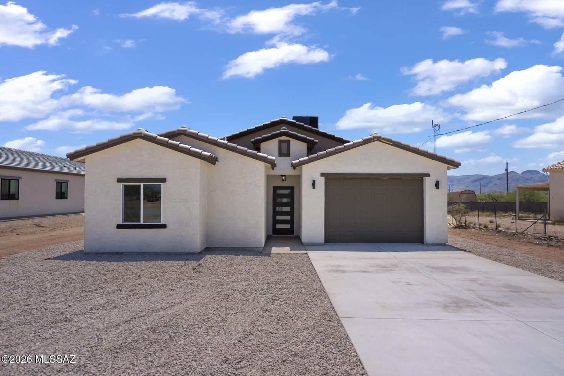 Wake up to breathtaking mountain views in this stunning brand-new 2026 construction! This property may qualify for USDA 0% down financing or a 2/1 interest rate buydown through the builder's preferred lender (buyer qualification and lender terms apply). This beautifully designed home offers 3 bedrooms, 2 bathrooms, and a spacious 2-car garage, all situated on a generous .57-acre lot in a peaceful cul-de-sac. Enjoy the perfect balance of privacy and convenience with quick freeway access just minutes away. Estimated completion is mid-August, making now the perfect time to secure your new home.
Photos are for floor plan and layout purposes only. Model homes are available for viewing.