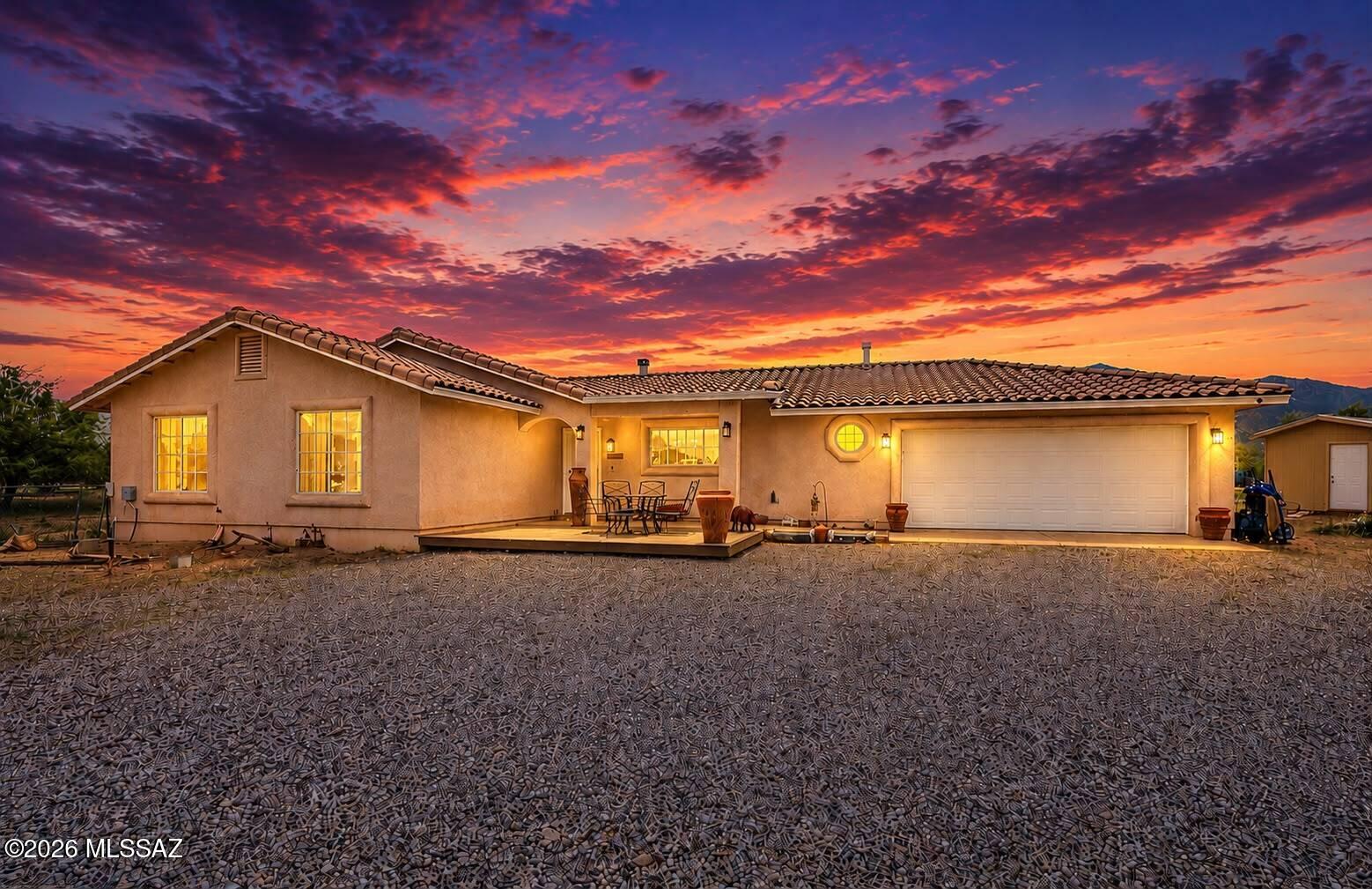 Completely remodeled from top to bottom (2024-2026), this custom 3-bedroom, 2-bath home blends modern updates with breathtaking mountain views. Situated on over an acre, the property offers a spacious open-concept layout, a beautifully customized kitchen with brand-new stainless steel appliances, and generous living spaces designed for everyday comfort. The oversized primary suite features a spa-inspired bath with a freestanding soaking tub, separate walk-in shower, dual vanities, and walk-in closet. Enjoy a 2.5-car garage, circular driveway with ample parking, inviting front patio, low-maintenance landscaping, city water, city electric, septic system, and leased propane tank. A truly move-in ready home with stunning views in every direction.