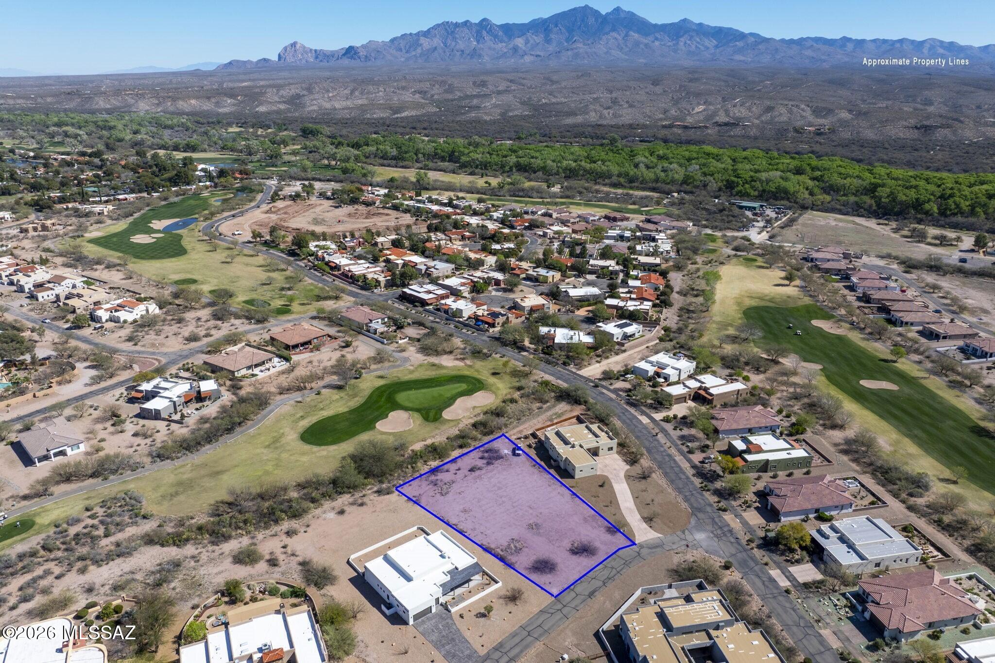 Located within the desirable Tubac Golf Resort community, this 0.50-acre homesite at 63 Madera Court offers a wonderful opportunity to build in one of Southern Arizona's most sought-after settings. The property enjoys stunning, unencumbered views of the Santa Rita Mountains--one of the last remaining lots with such a direct vantage point. Professionally graded and ready to build, the lot also includes architectural plans for an approximately 3,000 sq ft home with four bedrooms, offering a valuable head start for your future build. Surrounded by beautiful custom homes and scenic desert landscape, the property provides a peaceful setting with convenient access to Tubac Golf Resort amenities, as well as nearby dining, art galleries, and the historic charm of Tubac Village.