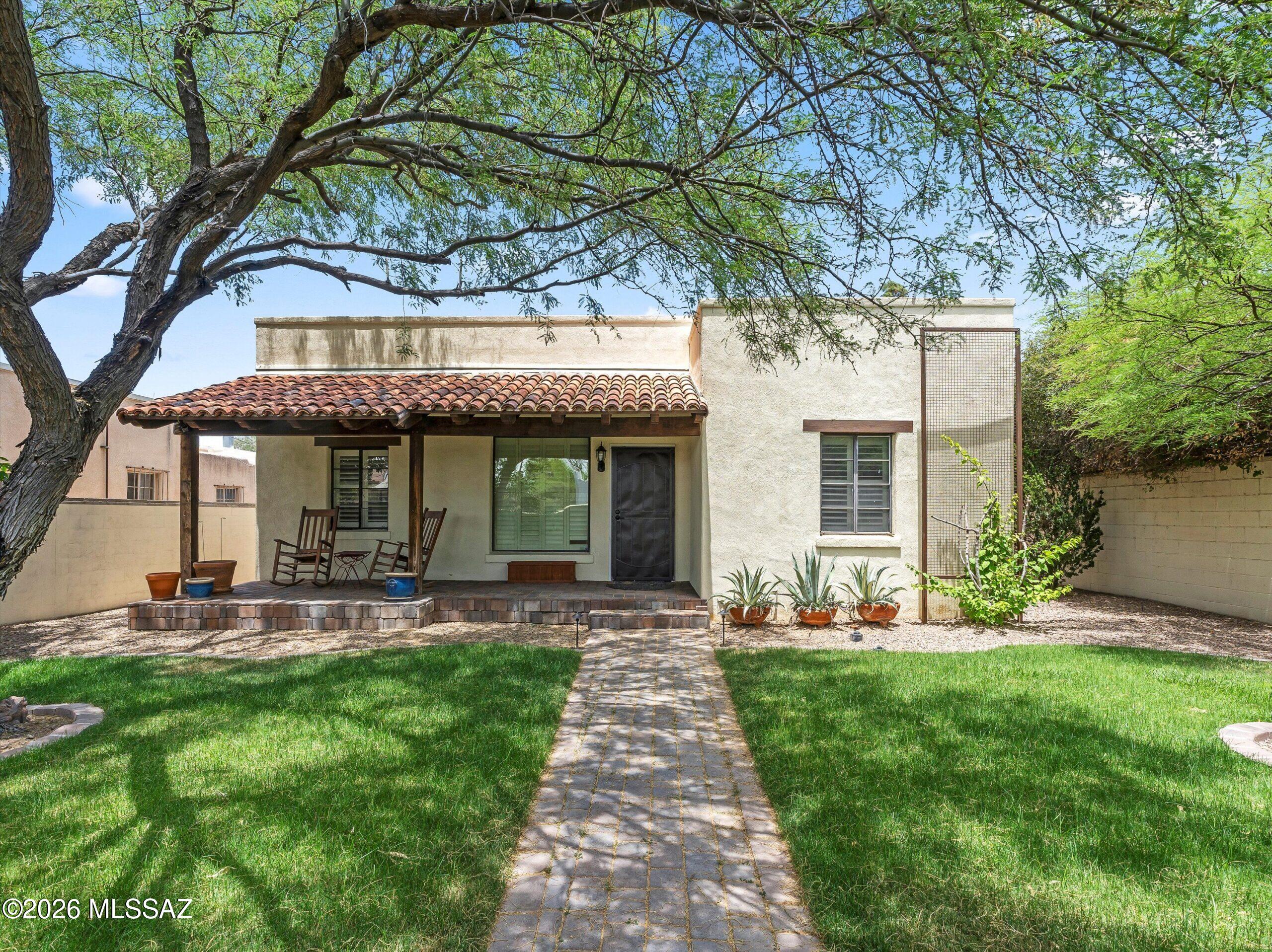 Welcome to the Sam Hughes Remodeled Home in Tucson, AZ. This beautifully updated house features a remodeled kitchen, remodeled house, and a family room that opens to the kitchen, creating a seamless flow throughout the main living areas. The large luxurious primary suite offers a private retreat, while the additional 2 bedrooms and den provide plenty of space for guests or a home office. With 3 bathrooms, this home is perfect for those looking for modern convenience and comfort. Close to the University of Arizona and UMC Banner. Don't miss out on the opportunity to make this stunning remodeled home yours. All TR Realty residents are enrolled in the Resident Benefits Package (RBP) for $55.00/month which includes liability insurance, credit building to help boost the resident's credit score with timely rent payments, up to $1M Identity Theft Protection, HVAC air filter delivery (for applicable properties), move-in concierge service making utility connection and home service setup a breeze during your move-in, our best-in-class resident rewards program, on-demand pest control, and much more! More details upon application