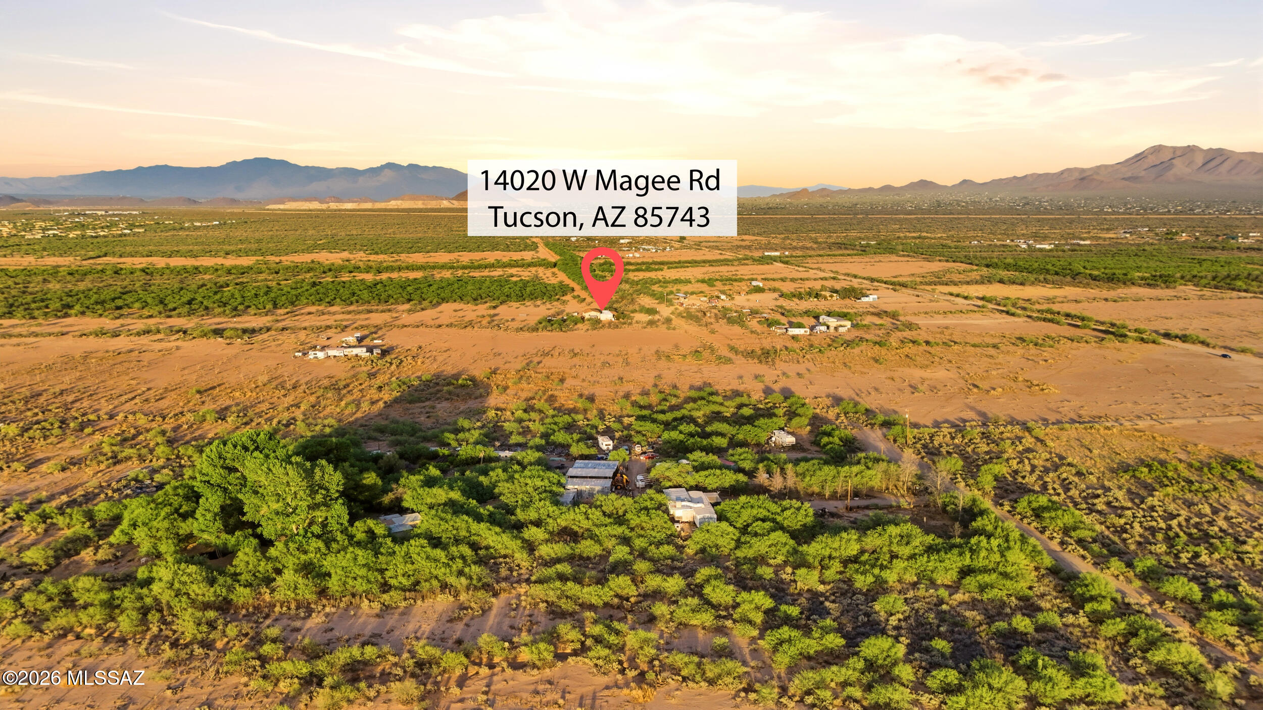 Escape to wide-open desert living on 7.4 acres of beautiful open land! Enjoy breathtaking sunsets, peaceful country living, & endless possibilities on this mini ranch property. Bring your horses, RVs, off-road toys, & outdoor dreams--there's room for it all. No HOA means freedom to create the lifestyle you want, whether it's a private retreat, hobby ranch, or recreational getaway. Experience the beauty of the desert with panoramic views, privacy, and plenty of space to roam.
