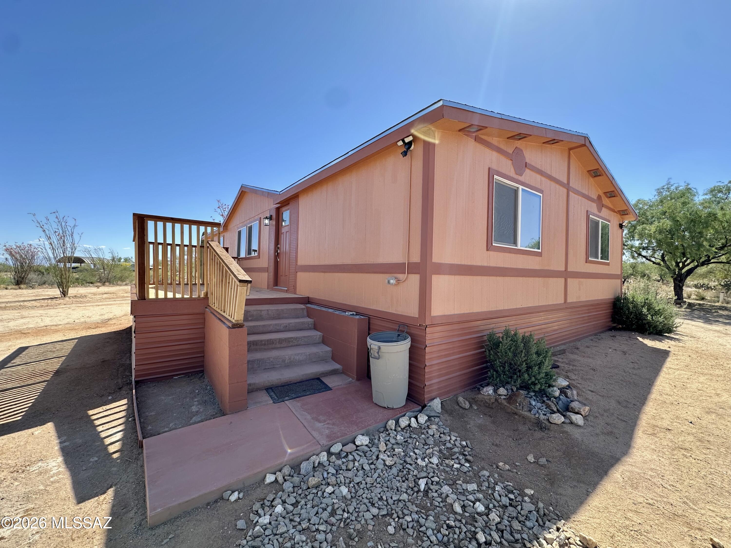 Beautifully remodeled 3bed 2bath home on 4.75 fully fenced acres with paved road access, no dirt roads! This move-in ready property features new roof, newer AC, new windows, updated kitchen, modern finishes & included kitchen appliances. Enjoy bright open living spaces, spacious bedrooms, remodeled bathrooms & stunning desert views from nearly every window. The expansive lot offers endless possibilities for horses, toys, RVs, gardening, or simply enjoying the peace and privacy of country living minus the long dirt roads! A rare combination of updated comfort, usable acreage, and easy access!
Owner/Agent