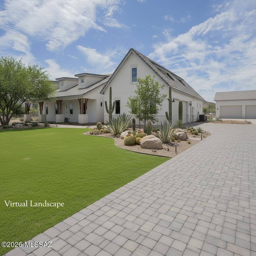 Who said unicorns don't exist?  

You have been looking. You know what is out there. You know how rare this is because you stopped expecting to find it.
Here it is. Welcome to the unicorn you stopped believing existed.

Built in 2024 on 1.43 private acres with no HOA, this custom Laveen estate offers 2,437 square feet of refined main level living plus a fully finished 1,685 square foot basement with a full bath, an exceptionally rare feature in Arizona. Designed for flexibility, the lower level easily transforms into a theater, fitness studio, guest retreat, game room, or multigenerational living space.

Inside, soaring vaulted ceilings, wide plank flooring, and an effortless open layout create a home that feels both expansive and grounded. The chef's kitchen anchors the space with an oversized island, walk in pantry, and premium appliances designed for everyday living and elevated entertaining alike. Every bedroom includes a walk in closet, while each bath delivers clean, timeless design. Whole home surround sound adds another layer of thoughtful luxury.

Outside, the opportunity becomes even more compelling. Unlike properties where the future has already been decided, this fully usable acreage offers the freedom to create the lifestyle you truly want. Imagine a resort style pool, guest casita, outdoor kitchen, sport court, equestrian setup, or all of the above.

The detached garage deserves its own spotlight. Built with reinforced concrete and engineered for a vehicle lift, it is ideal for RV storage, collections, hobbies, equipment, or serious workspace needs.

Energy efficient construction, whole home water softener, and reverse osmosis complete a property designed to perform as beautifully as it lives.

This is more than a home. It is space, freedom, and possibility brought together in one of Laveen's rarest offerings.