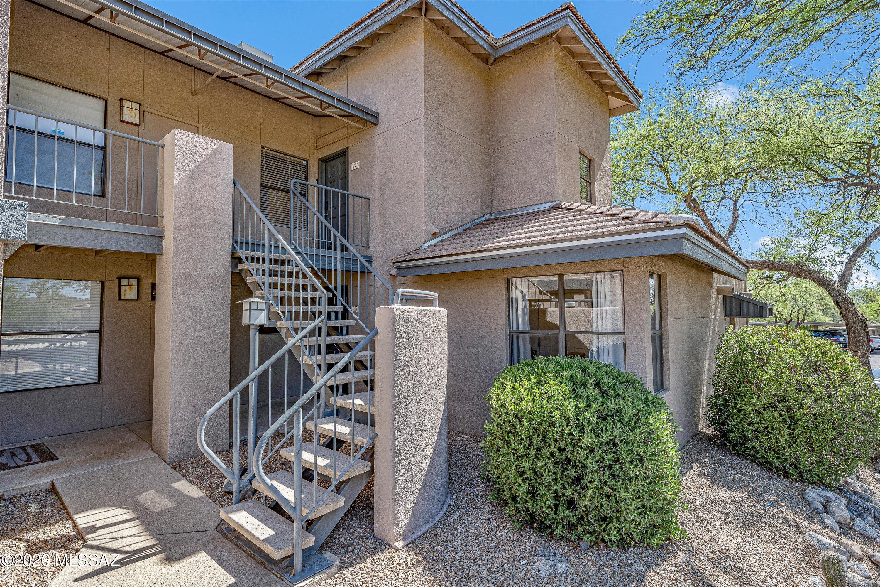 Welcome to elevated desert living. Nestled within the prestigious Greens at Ventana Canyon, this stunning 2-bedroom, 2-bathroom condo is your gateway to the quintessential Catalina Foothills lifestyle.

Community amenities include: 3 community pools, fitness center, walking trails, 2 heated spas and a lending library.

Short-term rentals are permitted a rare and highly valuable advantage in this community.

HOA monthly dues include: Fire Protection, Refuse Collection, Security Patrol/Guard, Exterior Pest & Termite Control, Common Area Maintenance, Building Exterior, Sewer, Roof, Front Yard and Streets.