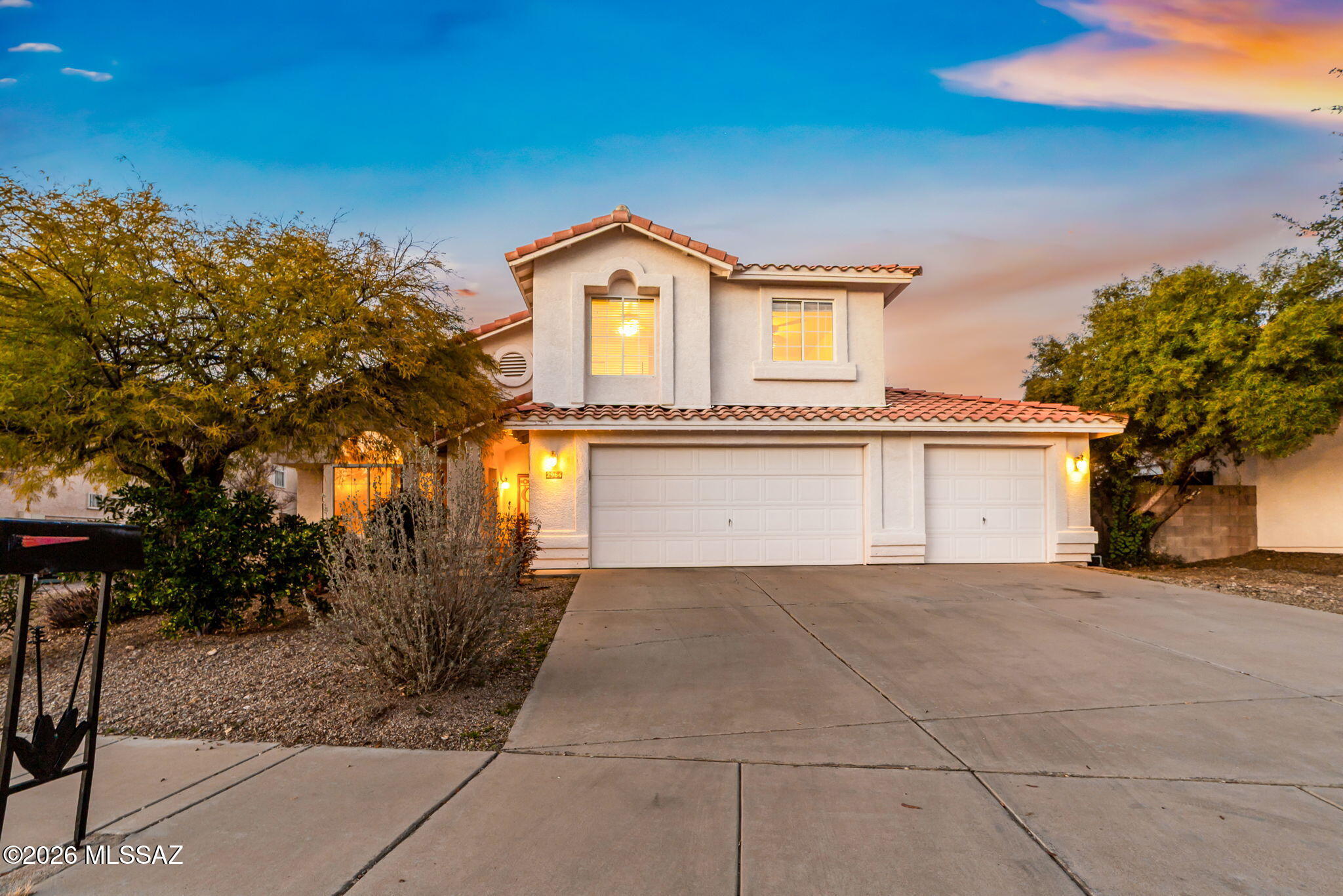 Discover an amazing opportunity to put your touches on this beautiful home in the coveted Casas Adobes Terrace neighborhood. Featuring five spacious bedrooms, including a generous sized room on the first floor with easy access to one of three full bathrooms. This property offers ample space for families of all sizes. Highlights include a large 3 car garage and a huge landscaped yard with pool--perfect for relaxing in your own private oasis. Whether you're hosting gatherings or enjoying quiet weekends, there's plenty of room for everyone to spread out and enjoy. The home boasts a clean and practical floorplan, in an excellent location. If you are searching for comfort and convenience in an unbeatable package, then don't miss the chance to make this beautiful house your own!