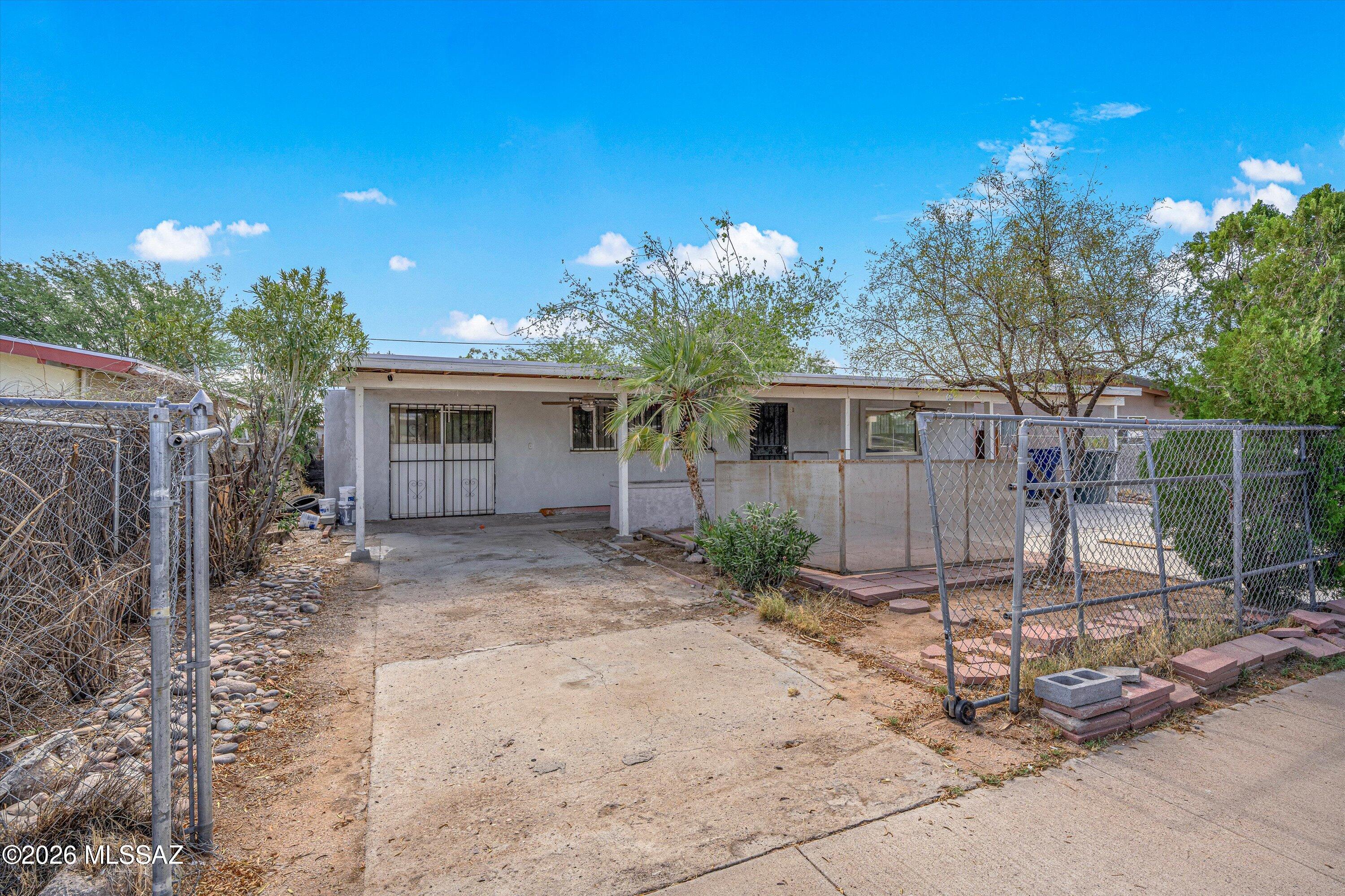 Solid Tucson home, located on a quiet street in an established neighborhood with strong rental demand offers excellent value-add potential for Investors, Flippers, Landlords, or Handy Owner-Occupants looking to build instant equity. The property needs cosmetic updates and TLC but is priced accordingly. The heavy lifting is already done: major systems - central air, water heater, electrical and plumbing - are all fully operational and in good working order providing a strong foundation for improvements. Looking for your next investment project or a home you can personalize while building equity, this property offers potential at an attractive price point.