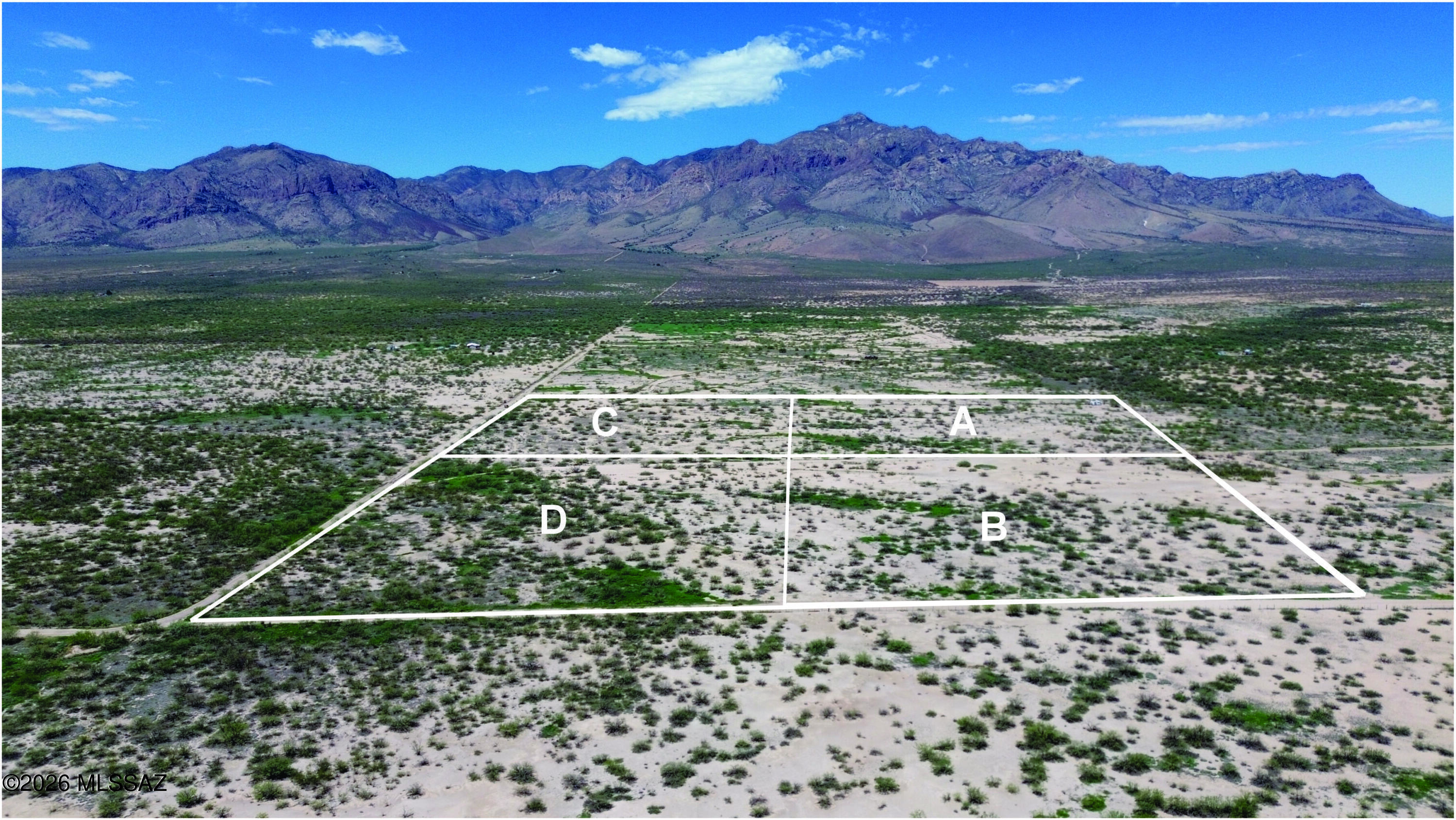 Beautiful 10.8 acres of Cochise County RU-4 zoned property. Survey was just completed. Here is your chance for an off-grid getaway or your forever home in quiet Portal AZ. Enjoy the sunrise and sunsets in a location you can see the stars. This is a perfect location for star gazing or bird watching. Seller financing is available with $3900 Down plus Pioneer Title account setup and closing Costs, for 5 years at 9.9 percent interest. with a payment of $211.98 per month plus Pioneer Title Processing fee and impounded property tax.