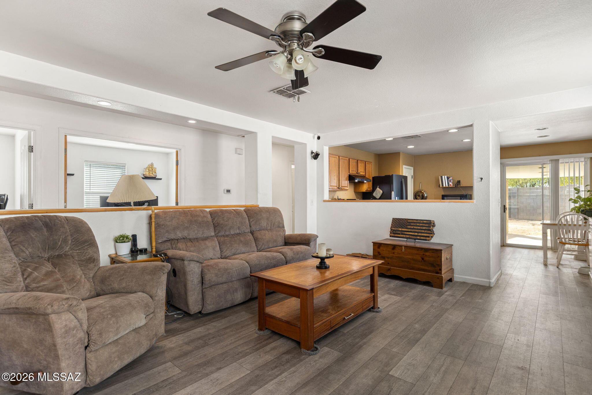 Whether you've been dreaming of a bigger backyard, a workshop, space for your hobbies, room for your pets, or simply a place to design your very own pool, this property delivers opportunities that are hard to find.
Set on the largest lot in the neighborhood, this 3-bedroom plus den home gives you the space you've been searching for. The open-concept design and continuous flooring throughout create a comfortable, move-in-ready space that's designed to fit the way you live today. 
Need a dedicated home office? A workout room? The flexible den gives you the freedom to make the space your own.
And outside, you'll immediately understand what makes this property special. With an expansive yard and side yards that's rarely found in the neighborhood, you'll have room for weekend entertaining projects, gardening, outdoor games, or simply enjoying the luxury of having space to spare. And then there is a bonus- the shed!
Professionally installed 10 X 14 Tuff Shed on a concrete foundation and complete with electricity, it's far more than extra storage. Whether you envision a workshop, creative space, or a place for all the gear that comes with an active lifestyle, it's ready for whatever comes next.
If you've been waiting for a home that offers more flexibility and more functionality, this is your opportunity to make it yours. Because your next home should fit your life- not limit it. Contract your agent to schedule a showing!