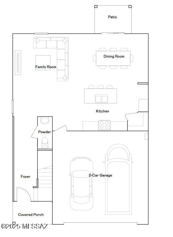 The first floor of this new two-story home is host to an open-concept floorplan shared between the kitchen, dining room and family room. A nearby patio is ready for outdoor entertainment and leisure. On the second floor, four bedrooms surround a versatile loft, including the luxurious owner's suite with a full-sized bathroom and walk-in closet. This home comes with Quartz Countertops, Rinnai Tankless Water Heaters, Smart Thermostats, Post-Tension Foundation, Radiant barrier roof decking, 2'' Faux Wood Blinds and more!