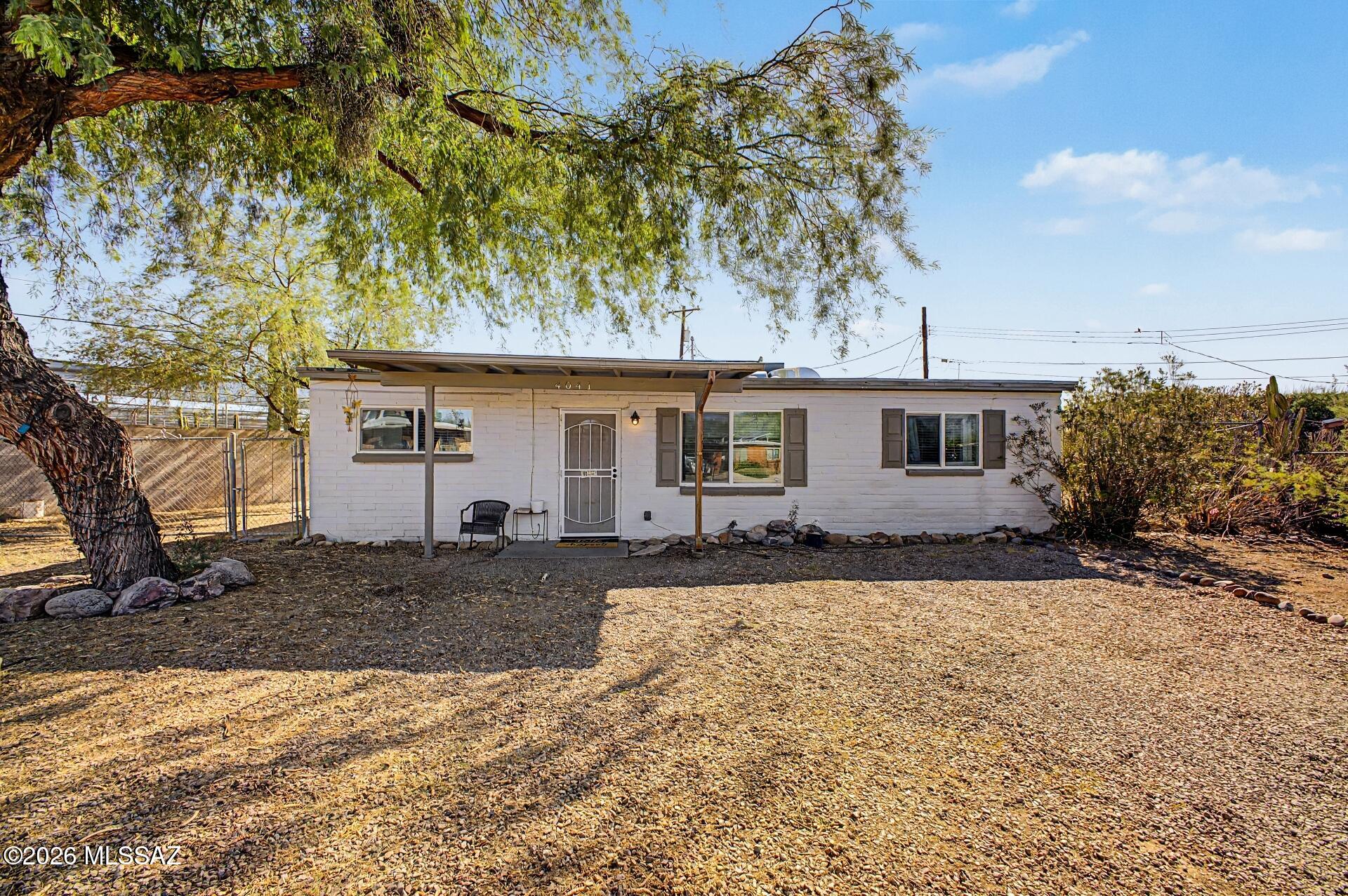 Move-in ready! This beautifully updated 3-bedroom, 2-bath home offers comfort, style, and a great outdoor living space. Enjoy stunning mountain views from the front of the home and a spacious backyard with a covered patio, perfect for entertaining, relaxing, or enjoying Arizona evenings. Inside, you'll find tasteful updates throughout, creating a fresh, inviting atmosphere that's ready for its next owner. Conveniently located near shopping, dining, parks, and everyday amenities, this home offers the perfect blend of comfort and convenience. Don't miss your opportunity to own this updated Tucson home--schedule your private showing today!