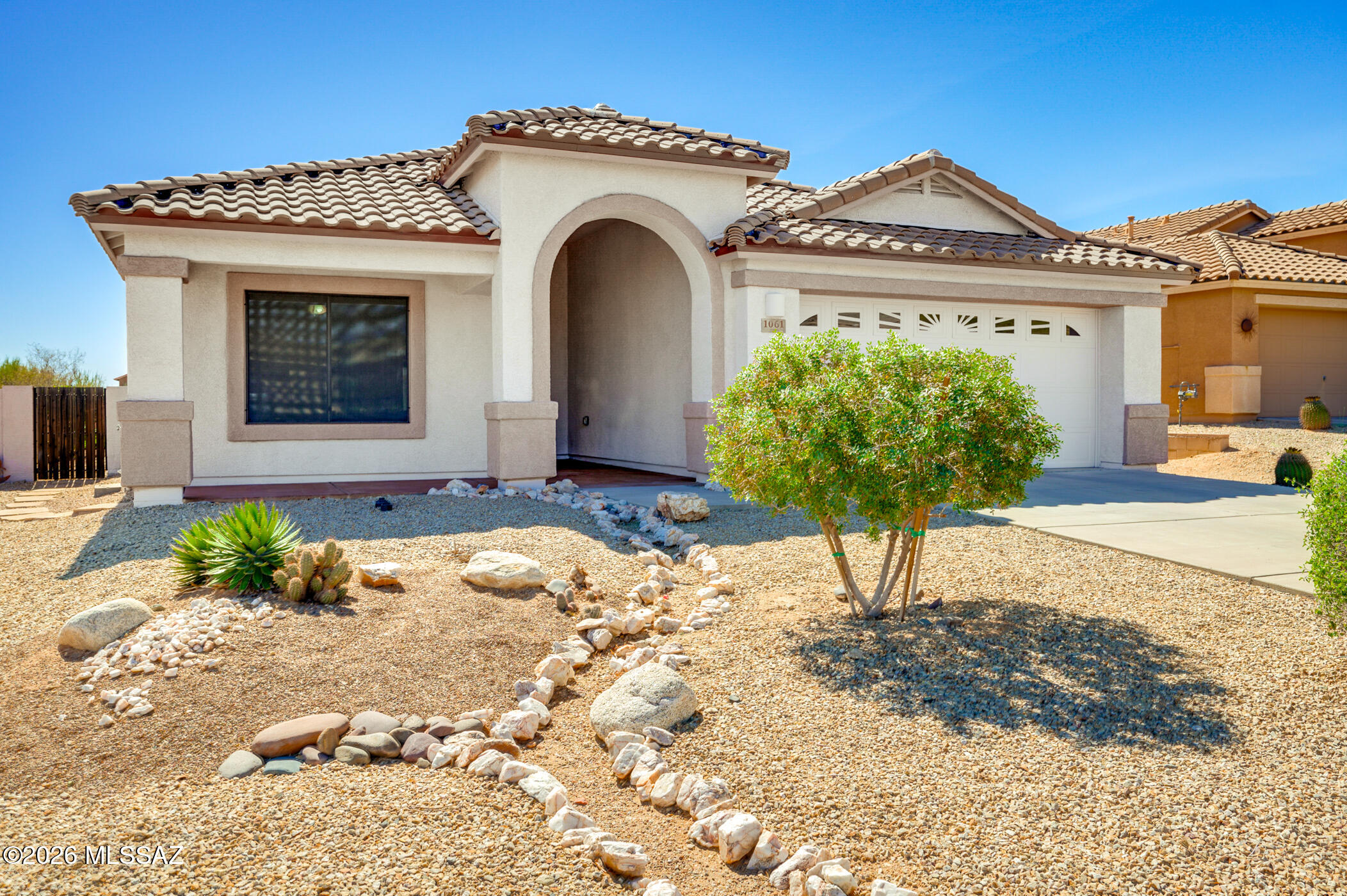 One-owner home tucked on a quiet cul-de-sac on a larger lot with beautiful mountain views and no rear neighbors, backing to a natural wash. Thoughtfully designed floor plan features an Arizona room plus a bonus room off the primary suite — perfect for an office, hobby space, or private retreat. The exterior was recently painted, and the roof tile was reset with new underlayment in December for added peace of mind. Enjoy privacy, desert serenity, and pride of ownership in a well-maintained home ready for its next chapter.