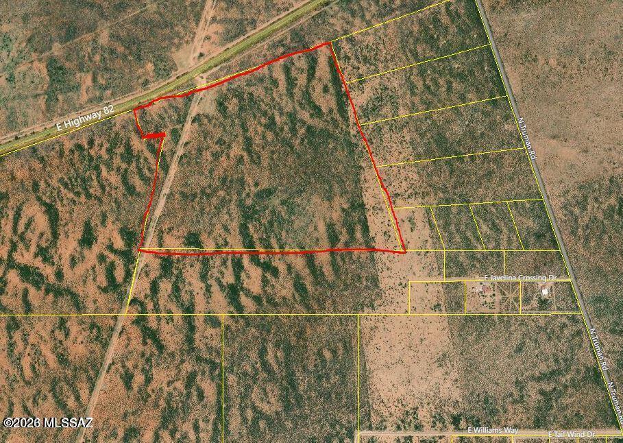 86 Acres on State Highway 82 between Tombstone and Huachuca City. Investor/Land developer special. Flat buildable with gorgeous mountain views. Seller is motivated and has priced this property to move! Can be split to 4 acre lots. Highway frontage. GREAT builder opportunity. Easy PAVED access. Close to Tombstone, Fort Huachuca and Sierra Vista. Here's a great opportunity for a large parcel on the paved highway for development, or for a really nice residential property.