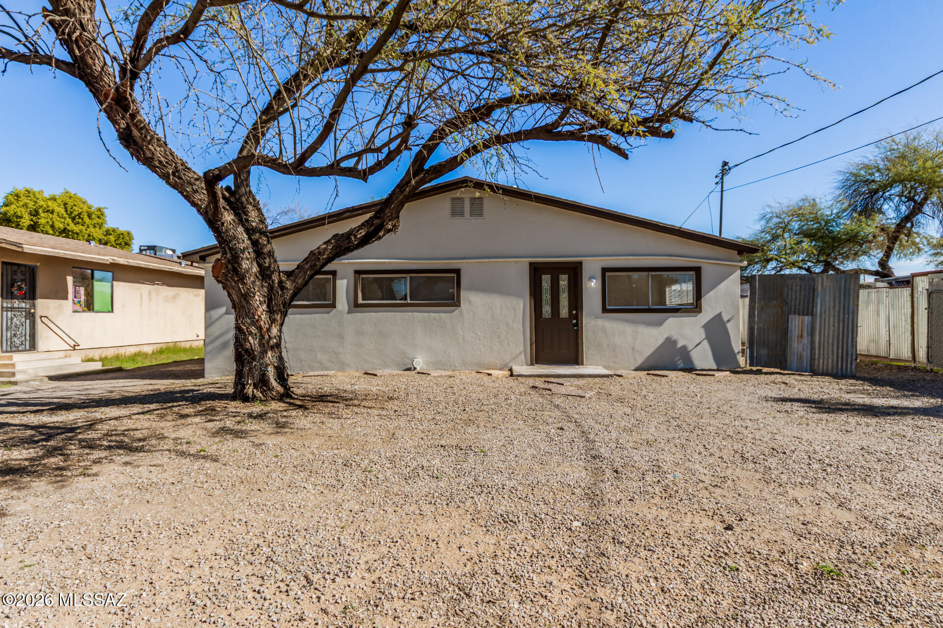 Welcome to this freshly updated Tucson home offering comfort, functionality, and mountain views. The interior features central air conditioning, forced air natural gas heating, and a cozy fireplace. Recent upgrades include fresh interior and exterior paint, new lighting throughout, new carpet and LVP flooring, updated hall bathroom, new toilets, and a kitchen refresh with a new faucet. Enjoy outdoor living on the covered patio with a newly finished deco rock yard and chain-link fencing. The property offers one on-site parking space, and low-maintenance outdoor space—move-in ready and full of thoughtful updates. Agent/Owner