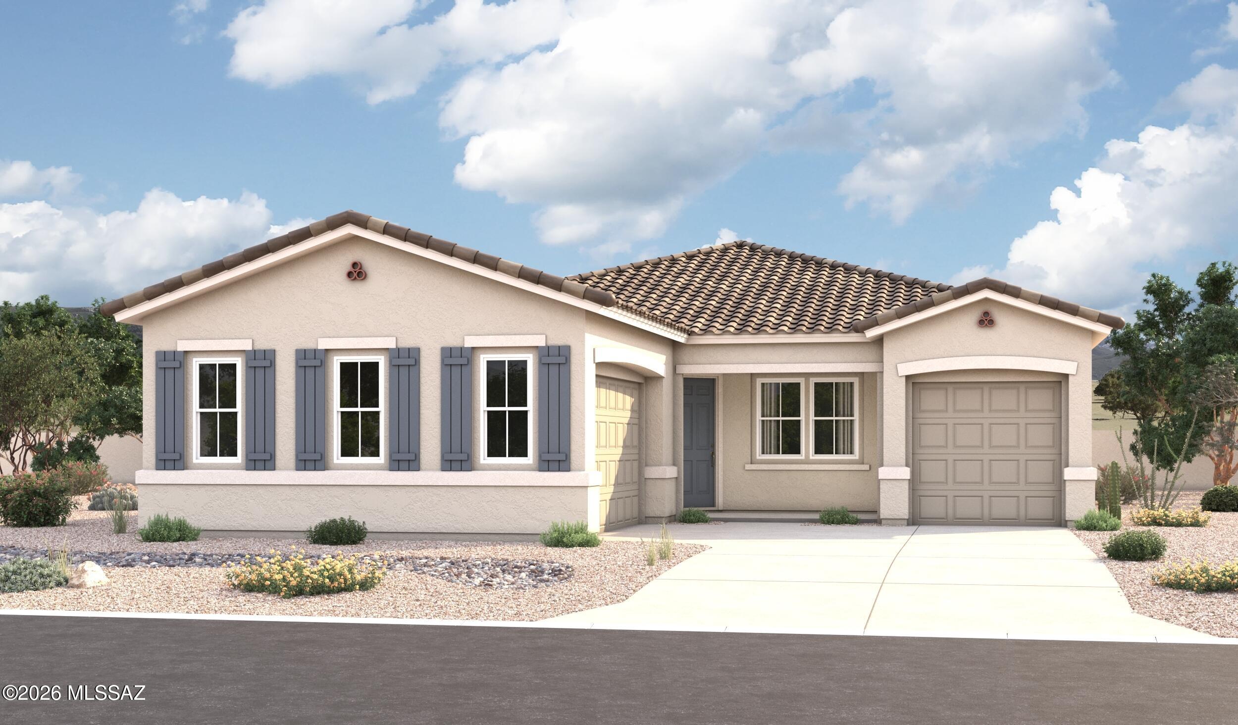 The inspired Townsend plan greets guests with a welcoming covered porch and continues to impress with a quiet study, an expansive great room, an inviting kitchen, and a roomy nook. You'll also appreciate a covered patio, a laundry, a shared bath, and three bedrooms--including a lavish primary suite boasting an immense walk-in closet and a private bath. This home also comes with a gourmet kitchen with quartz countertops, as well as a deluxe primary bath with walk-in shower. Covered patio also included!