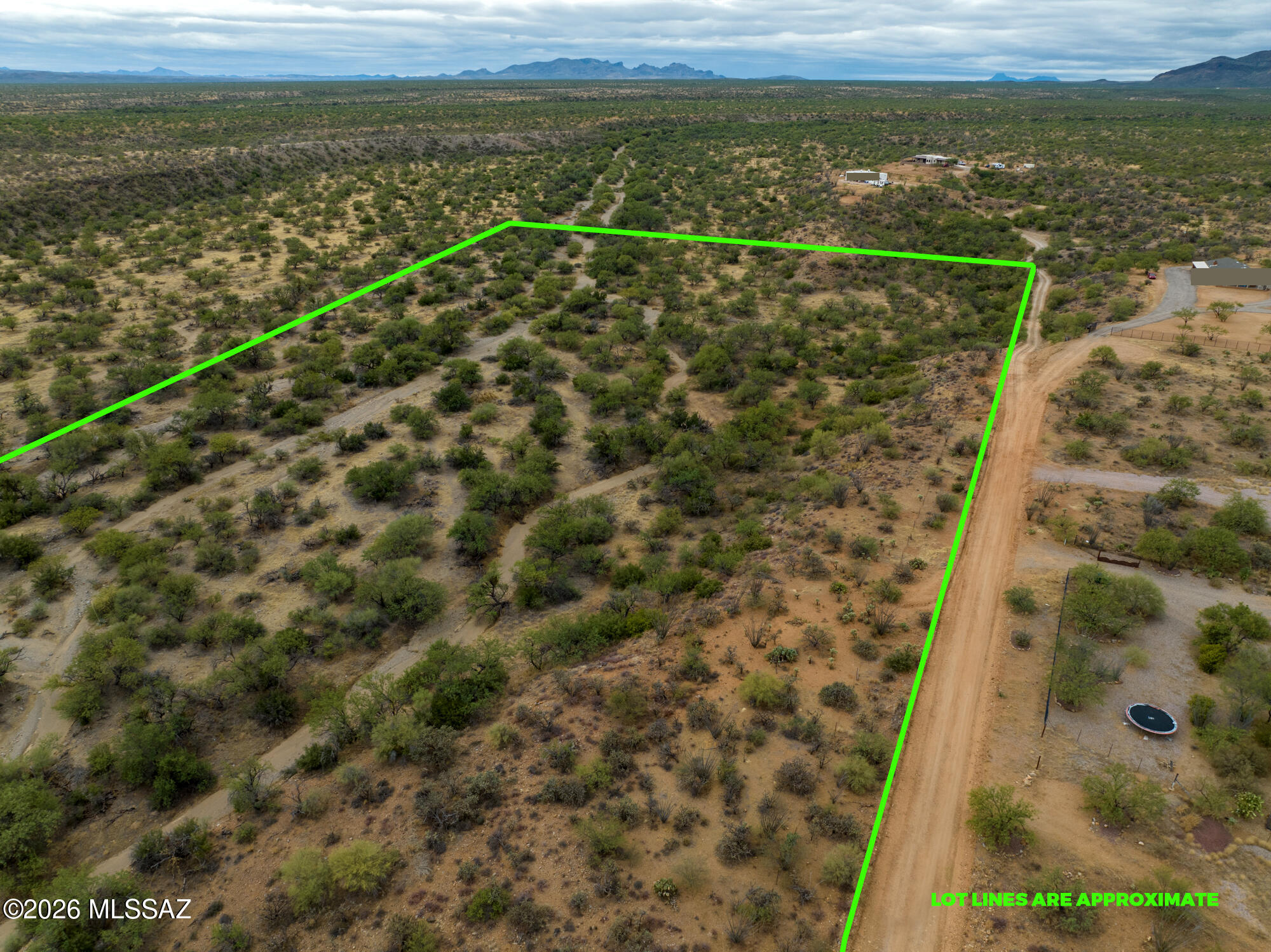 Wonderful views and location. This land is ready for a custom built home.Close to the freeway for convenient access.Over 9 acres of scenic desert and mountain views ready for your custom-built home. All the privacy you could need, while still having easy access to I-19, keeping you only minutes away from Green Valley's shops & amenities. Horse-zoned.