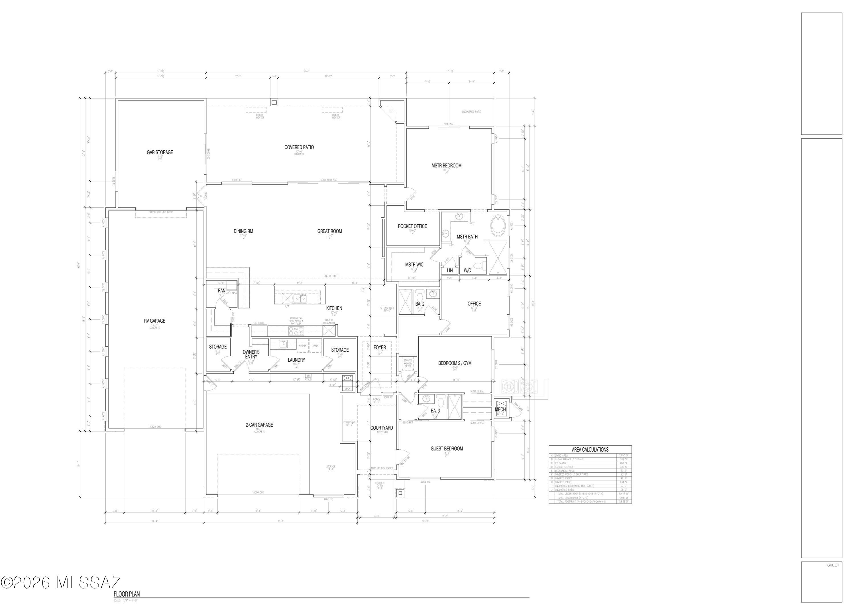 Garden Estates Amended (1-25) - Land