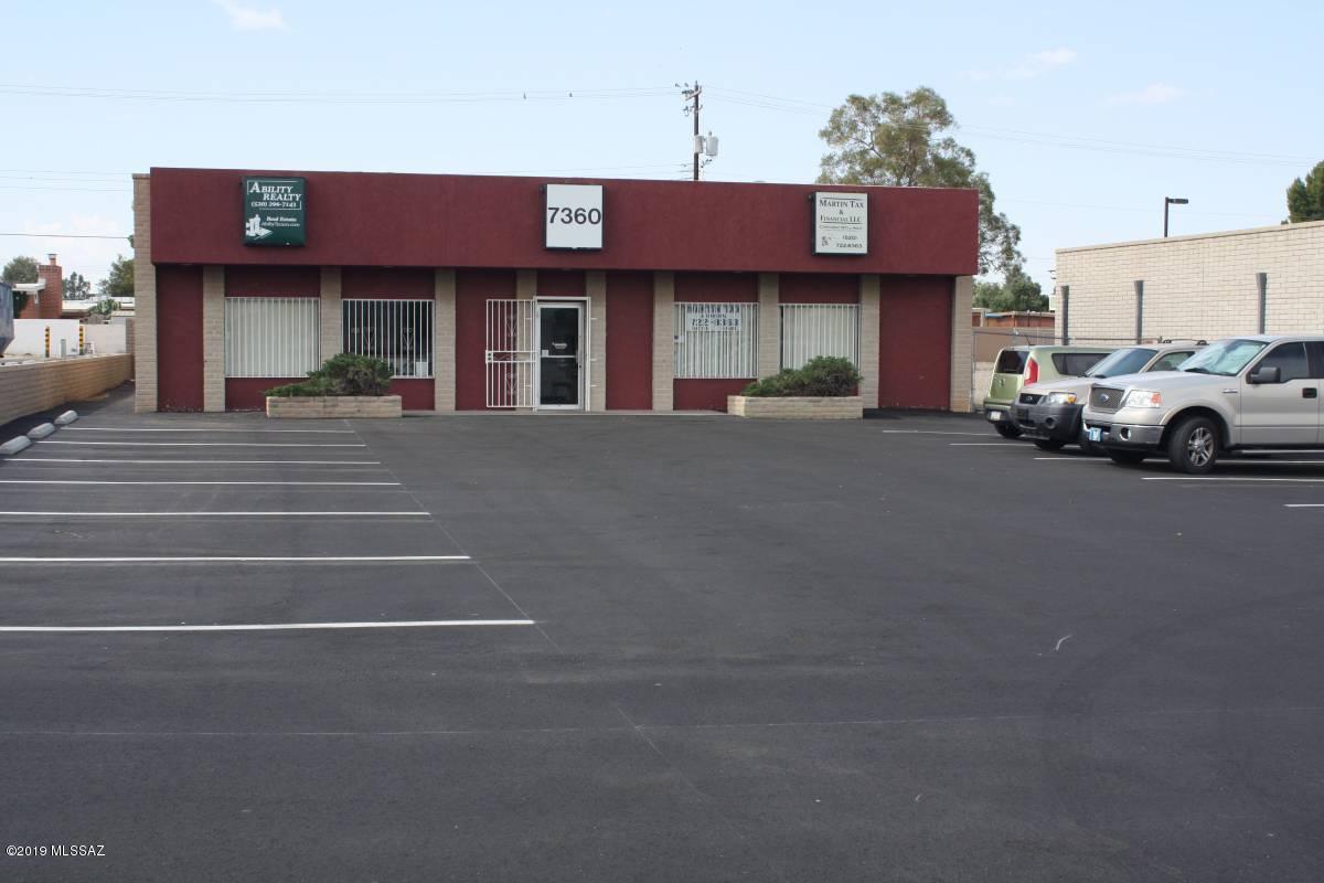 Professional Office Building currently housing Real Estate Company, Tax Preparer, and property management company. Perfect for  Home Inspector, Paralegal, or General Office. Rent is $495/mo plus 2.6% Rental Tax for 12 month lease. 300SF office room. Utilities and Community Conference room are provided. Security Deposit $495. Tenant is responsible for their Suite cleaning only. 24/7 access to building. One owner is a Licensed Broker in the State of Arizona. Pictures are from a prior listing.