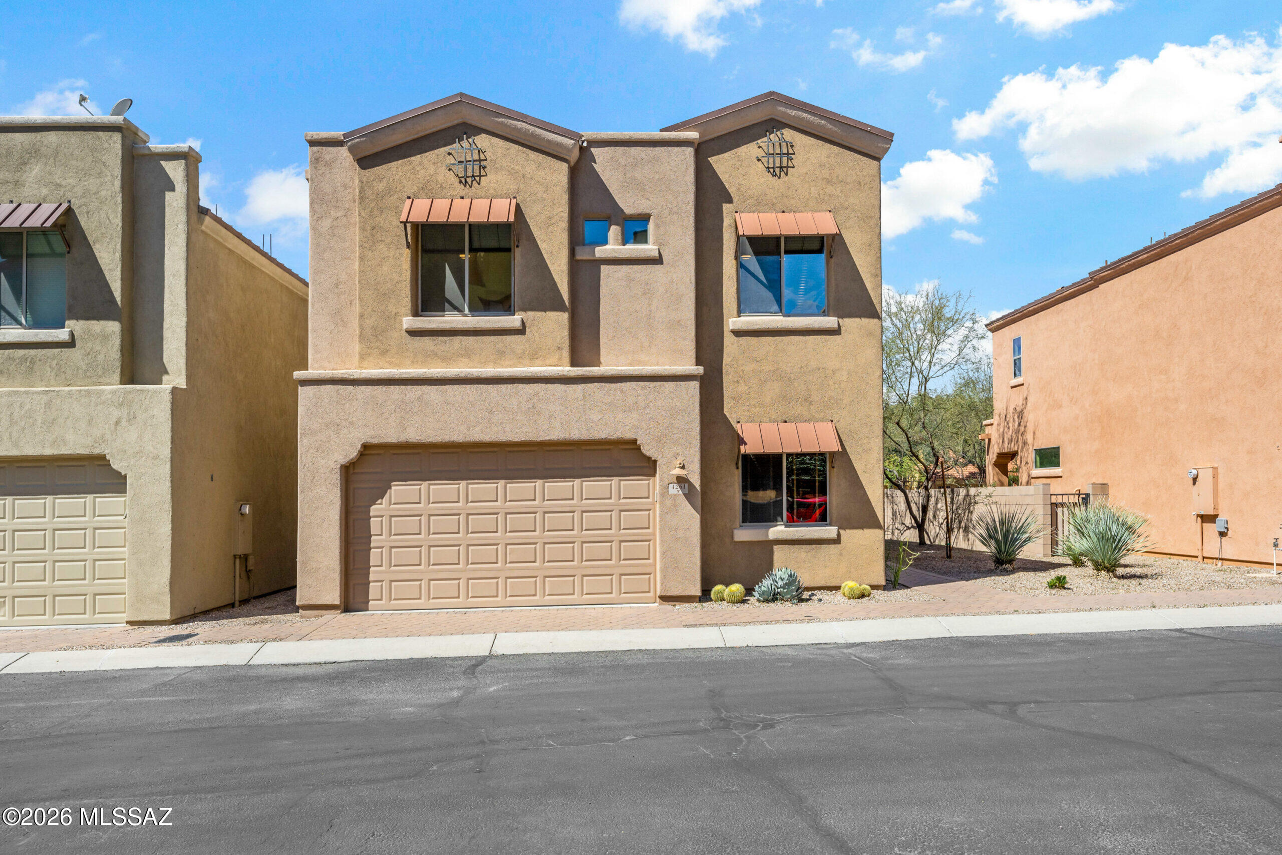 Nestled in the desirable gated River Walk community, this beautifully upgraded 3-bedroom, 2.5-bathroom home offers 2,190 sq ft of comfortable living space. The bright, open floor plan includes a den perfect for a home office or hobby room. Enjoy modern finishes, dual-zone AC, and a low-maintenance backyard with artificial grass and pavers.

Features Include:

Spacious Layout: Ample room for relaxation and entertaining.

Modern Kitchen: Equipped with updated appliances for your culinary adventures.

In-Unit Laundry: Convenience at your fingertips.

Off-Street Parking: Ease of access for your vehicle.

Prime Location: Enjoy the proximity to Rillito walk/bike path, shopping, and dining.

Available for move-in on July 2026 at $2,900/month. All TR Realty residents are enrolled in the Resident Benefits Package (RBP) for $55.00/month which includes liability insurance, credit building to help boost the resident's credit score with timely rent payments, up to $1M Identity Theft Protection, HVAC air filter delivery (for applicable properties), move-in concierge service making utility connection and home service setup a breeze during your move-in, our best-in-class resident rewards program, on-demand pest control, and much more! More details upon approval!