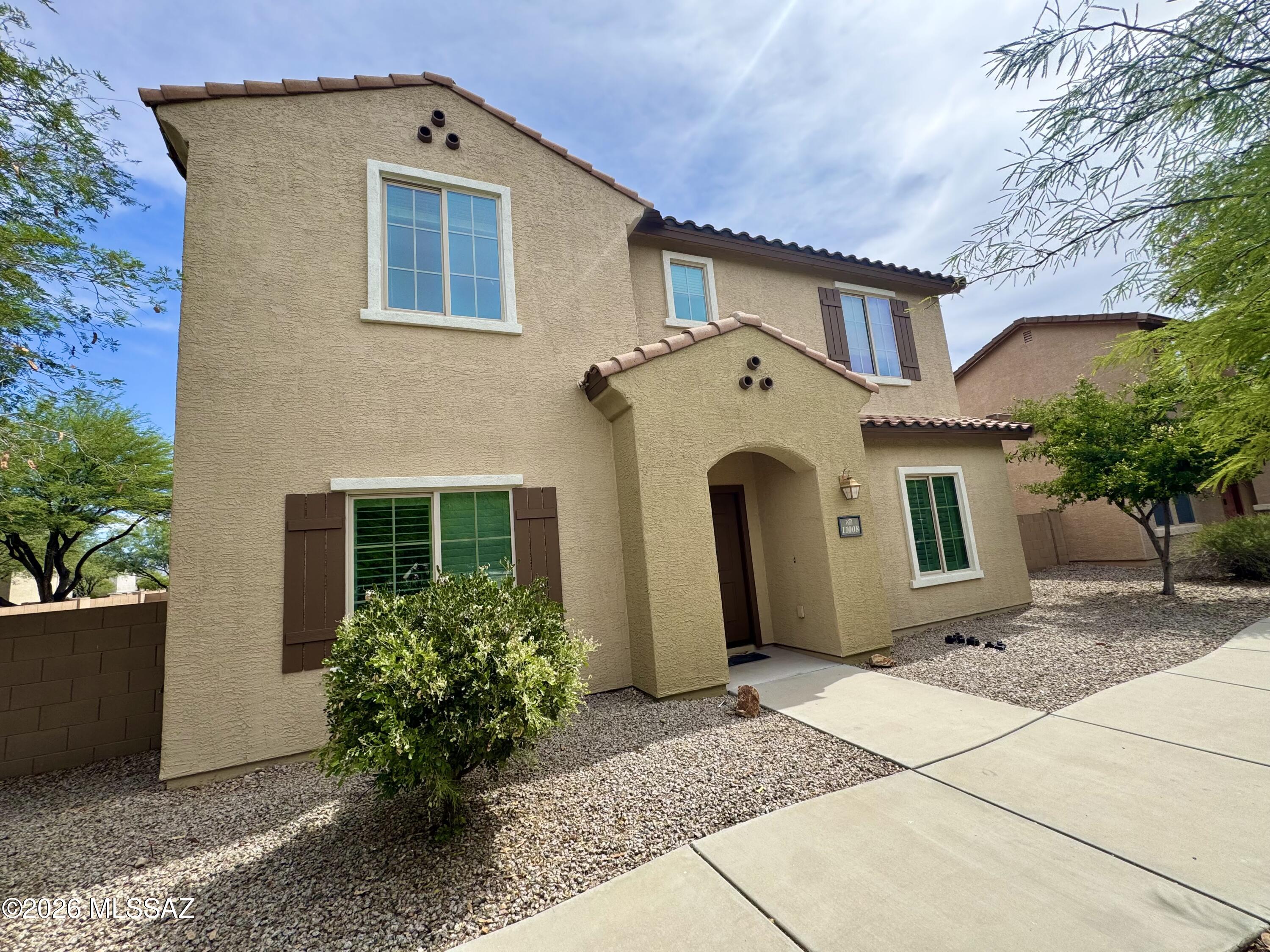 RANGE PRICED: Seller will accept or counter offers b/t $300,000 & $325,000, w/up to $10,000 in seller concessions for rate buy-down or buyer closing costs w/full price offer. VAIL SCHOOLS & RESORT-STYLE AMENITIES! Beat the heat in this upgraded Sierra Morado home with OWNED SOLAR and COMMUNITY POOL. Nestled in Tucson's premier Southeast community, this spacious floor plan offers the ultimate blend of comfort & convenience. The main level features a modern kitchen perfect for entertaining, open concept flow for easy indoor-outdoor living & a convenient home office/den. Upstairs, find your private retreat with generous bedrooms, a spacious loft, and elevated views of the Rincon Mountains. Skip the summer sweat--this home is equipped with dual-zone A/C and is just a short walk from Sierra... ...Morado's resort-style community pool, clubhouse, and pristine neighborhood parks. Located minutes from Raytheon, DMAFB, and the Houghton Tech Corridor, this is the home you have been waiting for. Schedule your tour before it's gone!