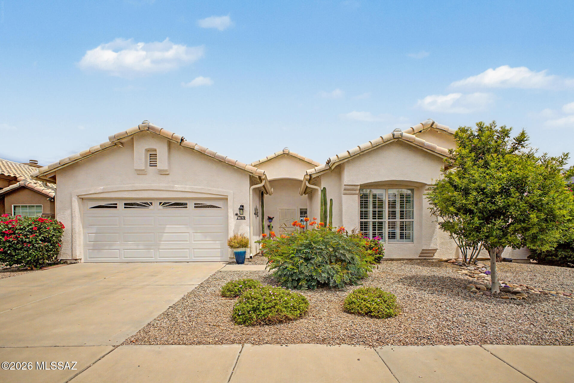 Located in desirable Continental Ranch, this beautifully updated and move-in-ready home offers the perfect blend of modern upgrades, comfortable living, and an incredible backyard retreat. Featuring 4 bedrooms, 2 bathrooms, a 2-car garage, and mature landscaping, this home has been thoughtfully remodeled with quality updates throughout. The SPACIOUS OPEN-CONCEPT KITCHEN is a true standout, remodeled in 2022 with granite countertops, stainless steel appliances, updated cabinetry, a glass tile backsplash, recessed and pendant lighting, abundant counter space, and an exceptional amount of cabinet storage--perfect for those who love to cook and entertain. Vaulted ceilings, abundant natural light, plantation shutters, a designer color palette, and wood-look flooring enhance the home's inviting atmosphere, while a flexible den offers versatility as a home office, breakfast nook, or additional living space.
The spacious primary suite features a charming bay window and a beautifully REMODELED PRIMARY BATHROOM completed in 2025. Thoughtfully updated with new flooring, a stylish vanity, updated fixtures, fresh paint, and a stunning walk-in shower, this space creates a relaxing retreat within the home.
Step outside to your private backyard oasis, where a HEATED POOL, covered patio, artificial turf, no rear neighbors, and breathtaking mountain views provide the perfect setting for year-round relaxation and entertaining.
With extensive updates, exceptional privacy, and seamless indoor-outdoor living, this desirable Continental Ranch home is one you won't want to miss.