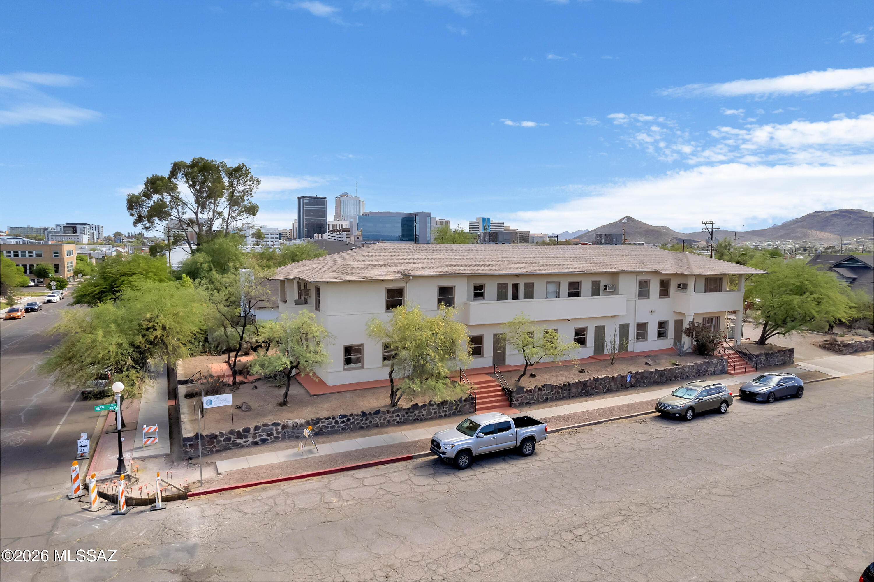 Flexible Office / Creative Space - Freestanding Building w/ Parking!

Available for sale or sale, this strategically priced freestanding ±6,374 SF two-story flex/office building offers a rare opportunity in the highly desirable West University/Downtown Tucson corridor. Located just minutes from the University of Arizona, 4th Avenue, and I-10, the property provides excellent access and visibility in one of Tucson's most active and evolving areas. The building features a flexible layout ideal for office, creative, educational, or service-based users, with potential for customization to suit a variety of business needs. Previously operated as an educational campus, the space lends itself well to collaborative or multi-use environments.  A key advantage is the on-site parking combined with with additional free street parking, an increasingly rare amenity in this area, offering a significant benefit over nearby properties with limited or paid parking. Surrounded by growing residential density, restaurants, coffee shops, and local amenities, the location creates a strong environment for both employees and clients. Zoned C-1, allowing for a wide range of office, retail, and service uses, with potential for future urban living redevelopment. Ownership is open to flexible deal structures, including tenant improvements, to accommodate a range of users. Also see MLS lease listing.